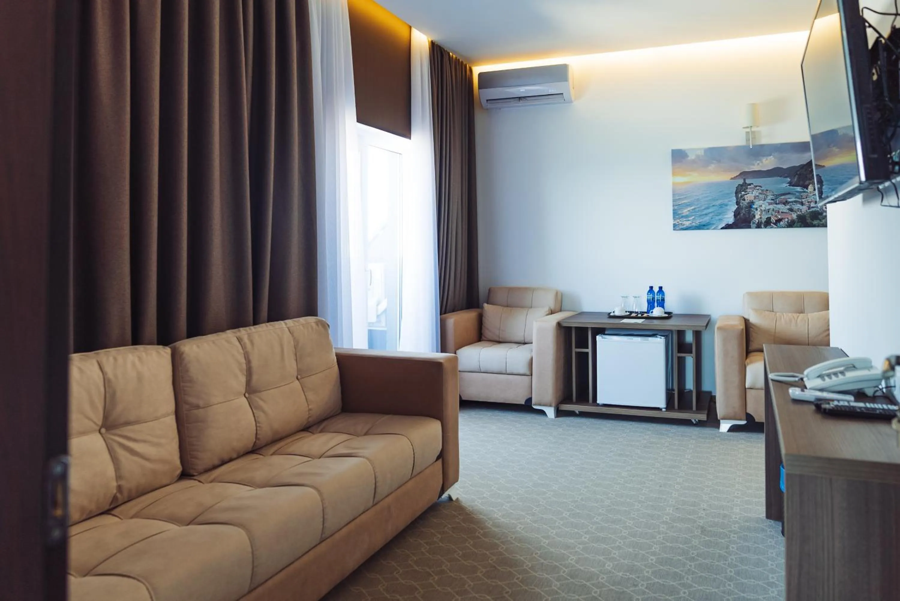 Living room in Sky Inn Batumi
