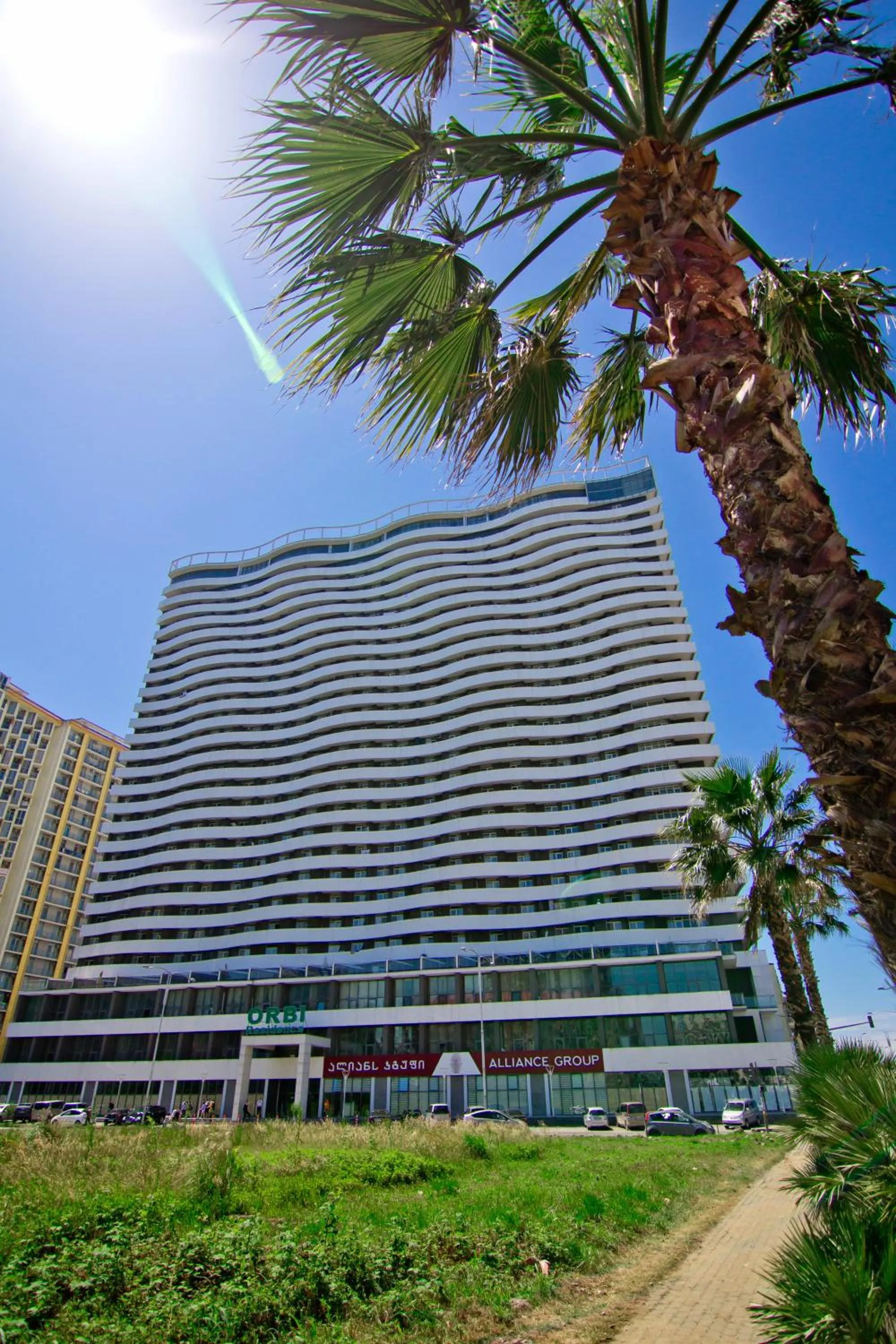 Facade/entrance in Sky Inn Batumi