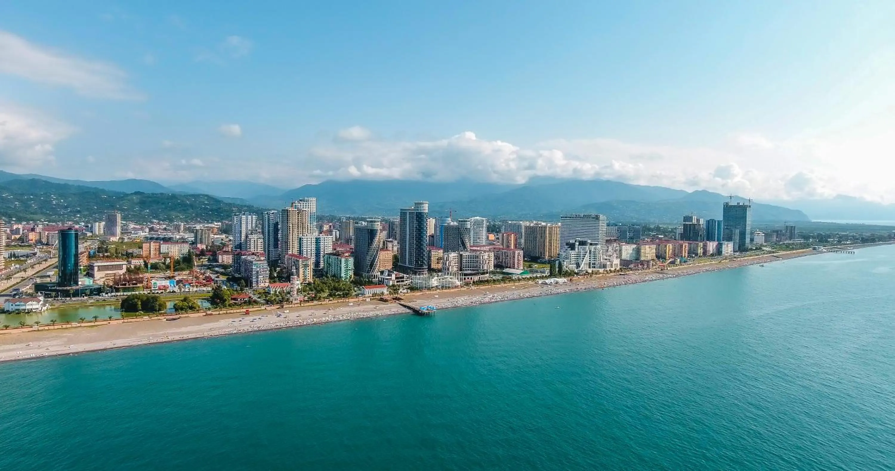 Sea view in Sky Inn Batumi