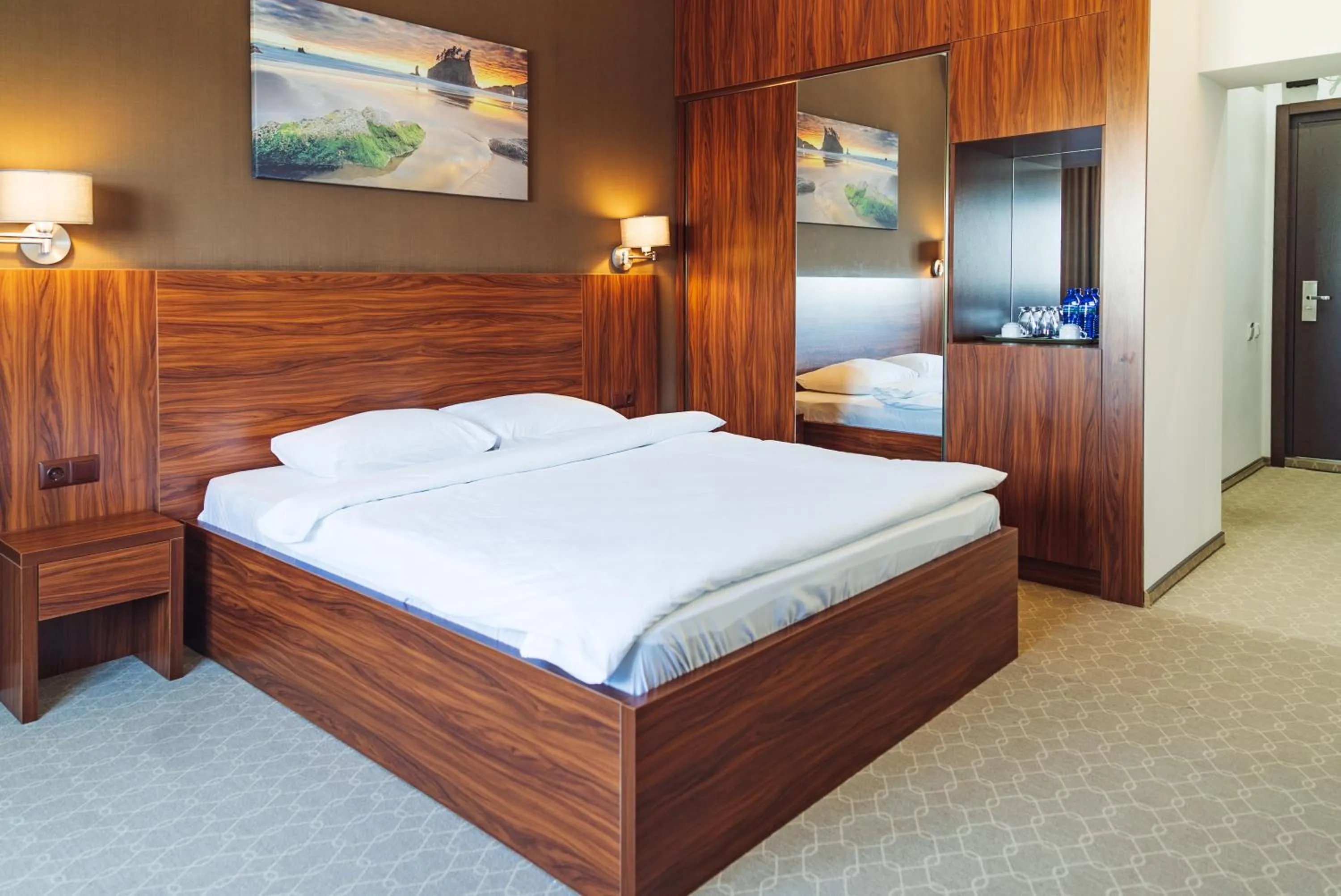 Bedroom, Bed in Sky Inn Batumi