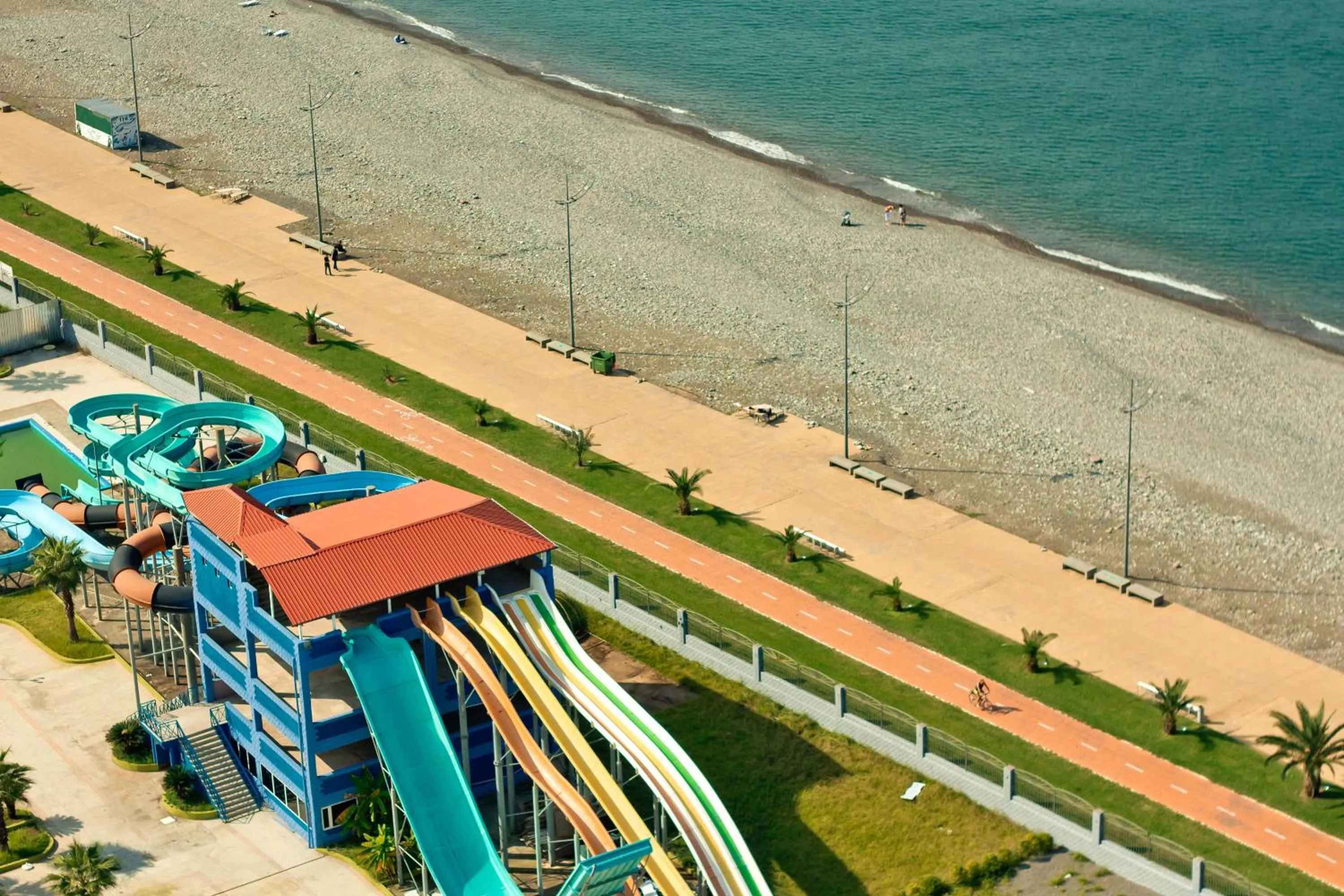 Sea view in Sky Inn Batumi