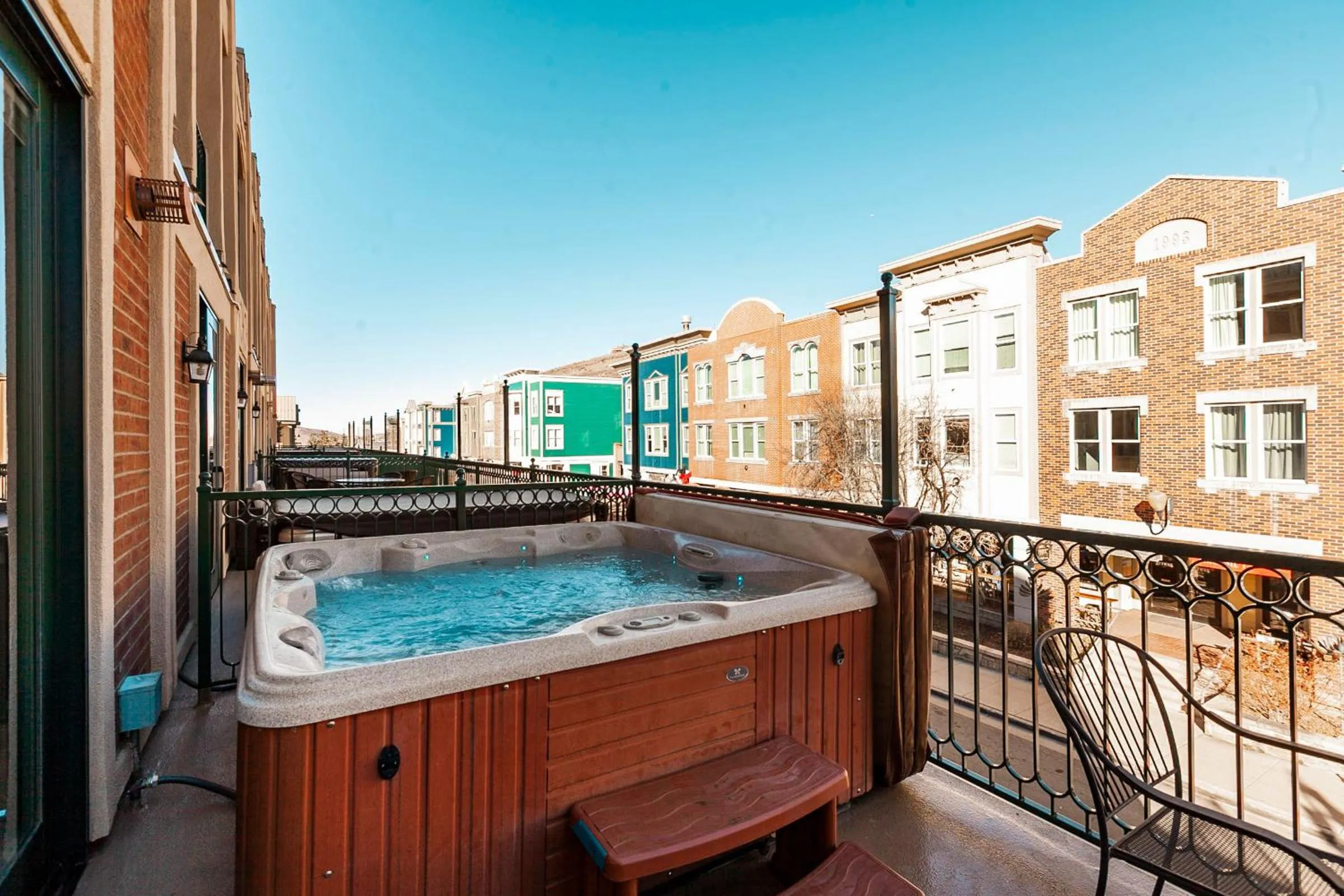 Hot Tub in The Caledonian by All Seasons Resort Lodging