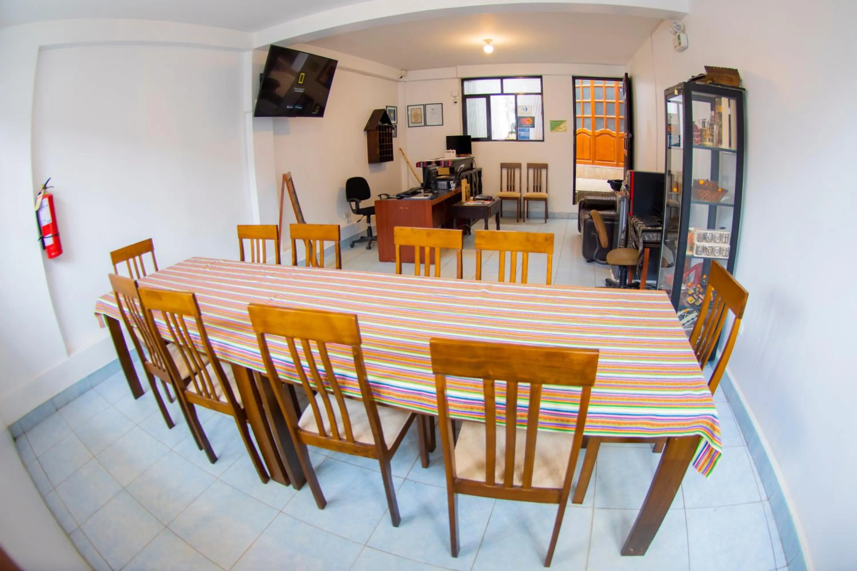 Dining area in La Casa de Los Balcones