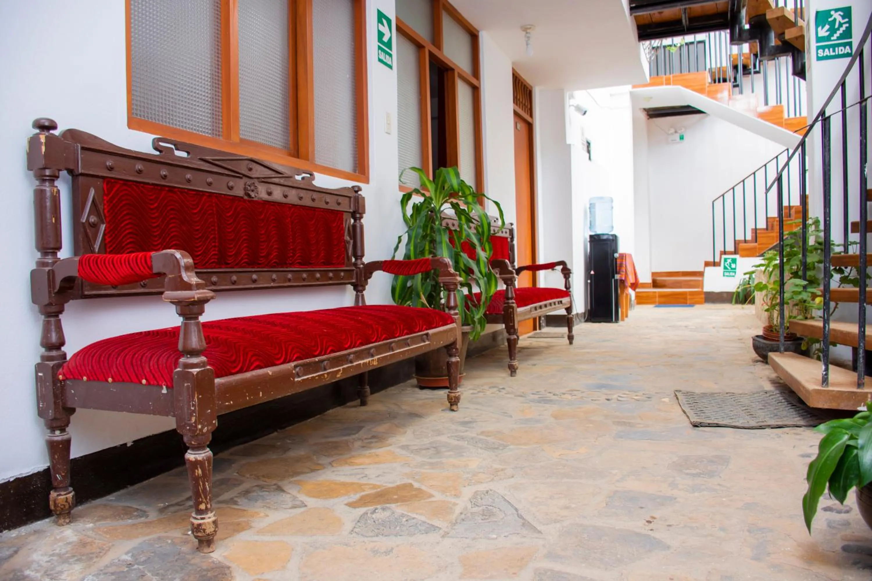 Patio, Bed in La Casa de Los Balcones