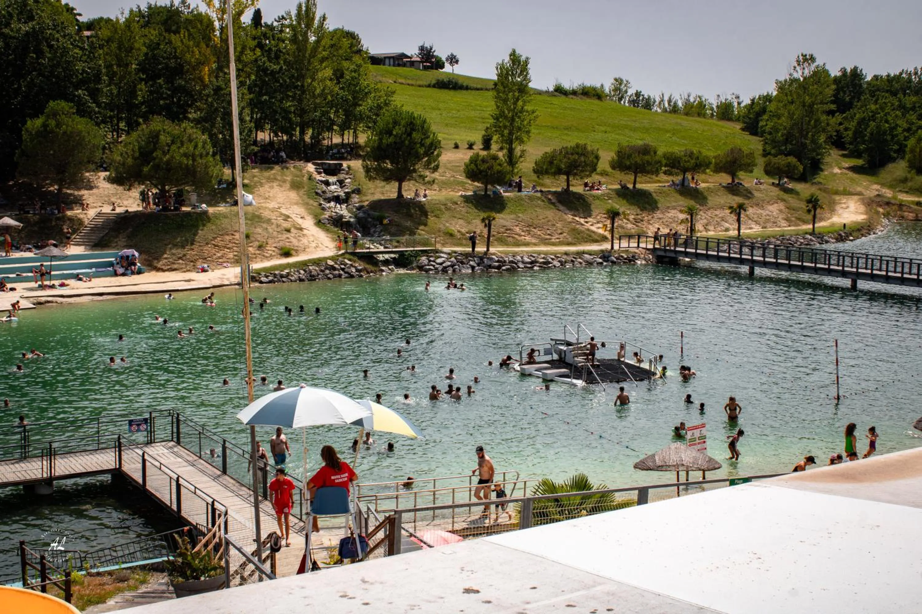 Natural landscape in Terres de France - Les Hameaux des Lacs