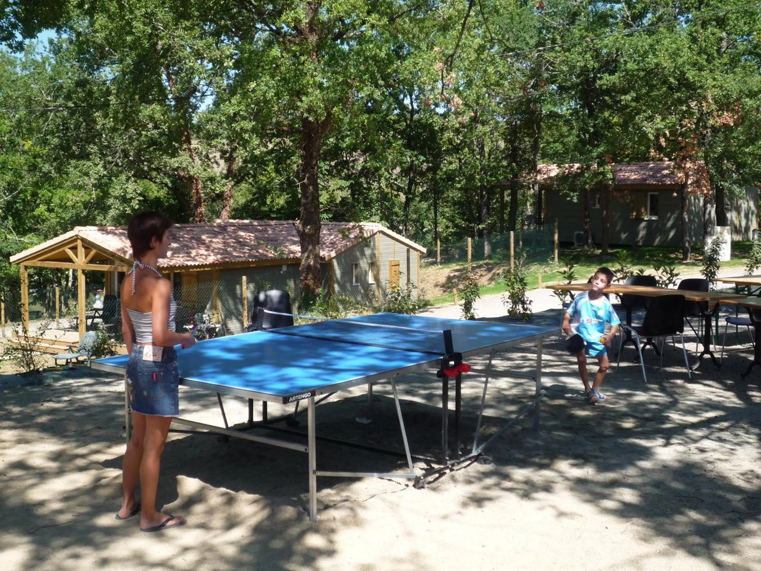 Table tennis in Terres de France - Les Hameaux des Lacs