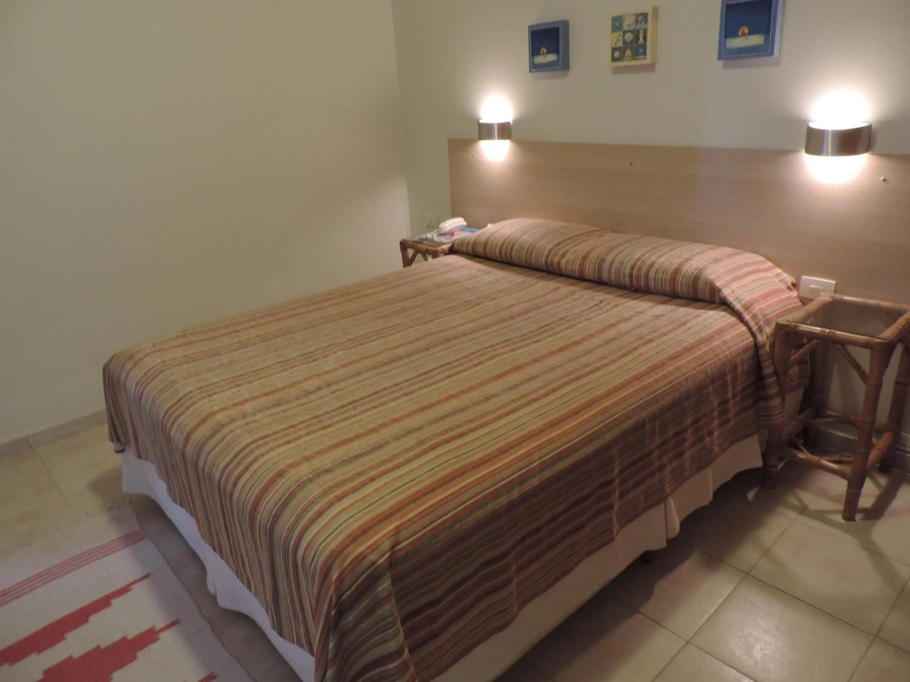 Bed in Hotel Costa Balena-Piscina Aquecida Coberta