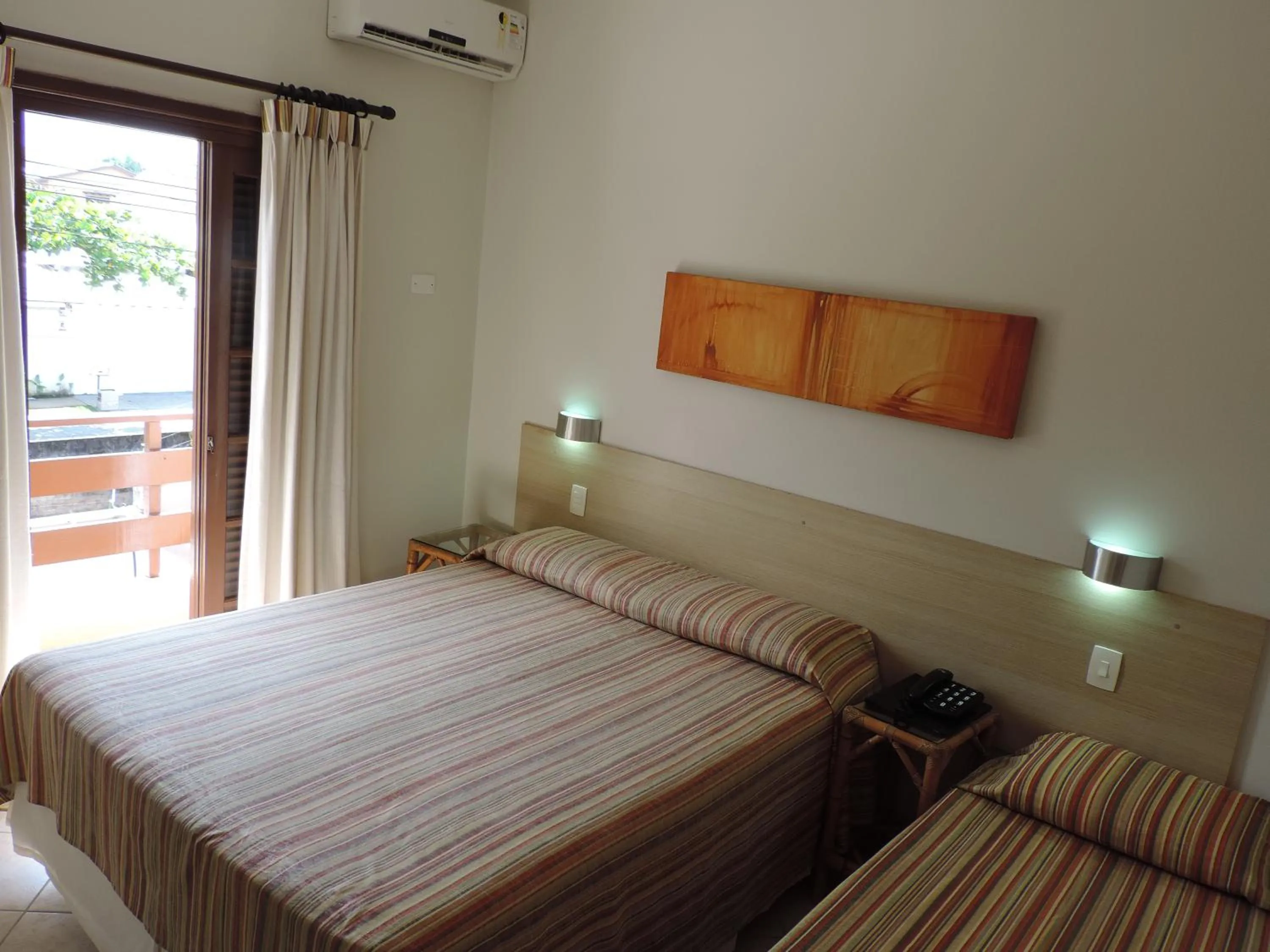 Bed in Hotel Costa Balena-Piscina Aquecida Coberta