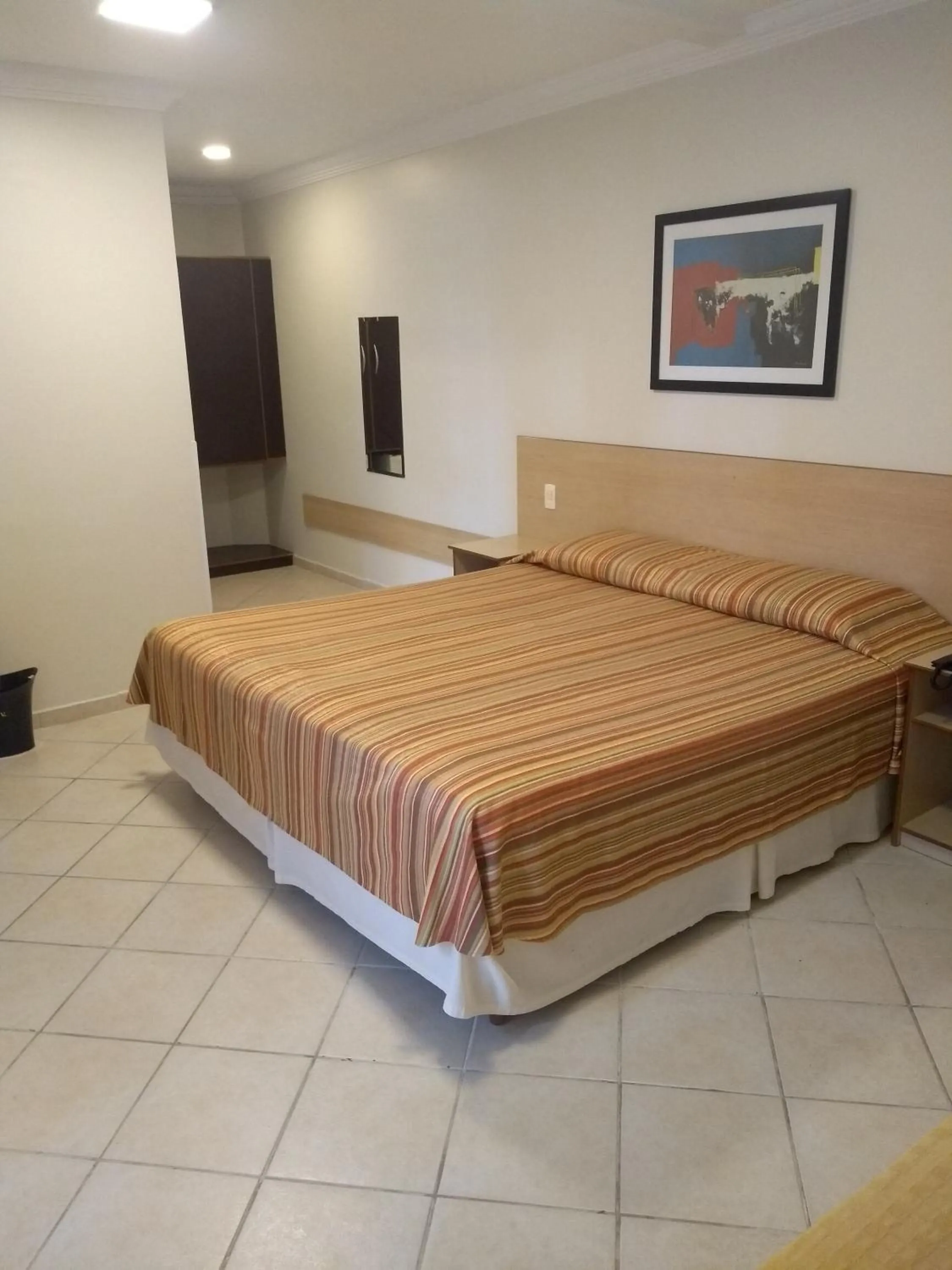 Bed in Hotel Costa Balena-Piscina Aquecida Coberta