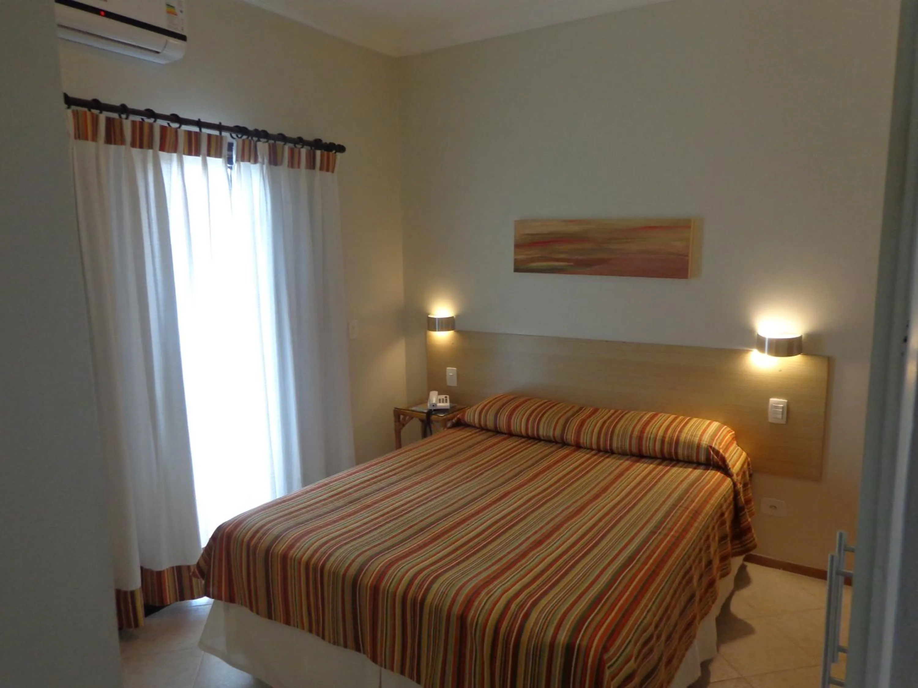 Bed in Hotel Costa Balena-Piscina Aquecida Coberta