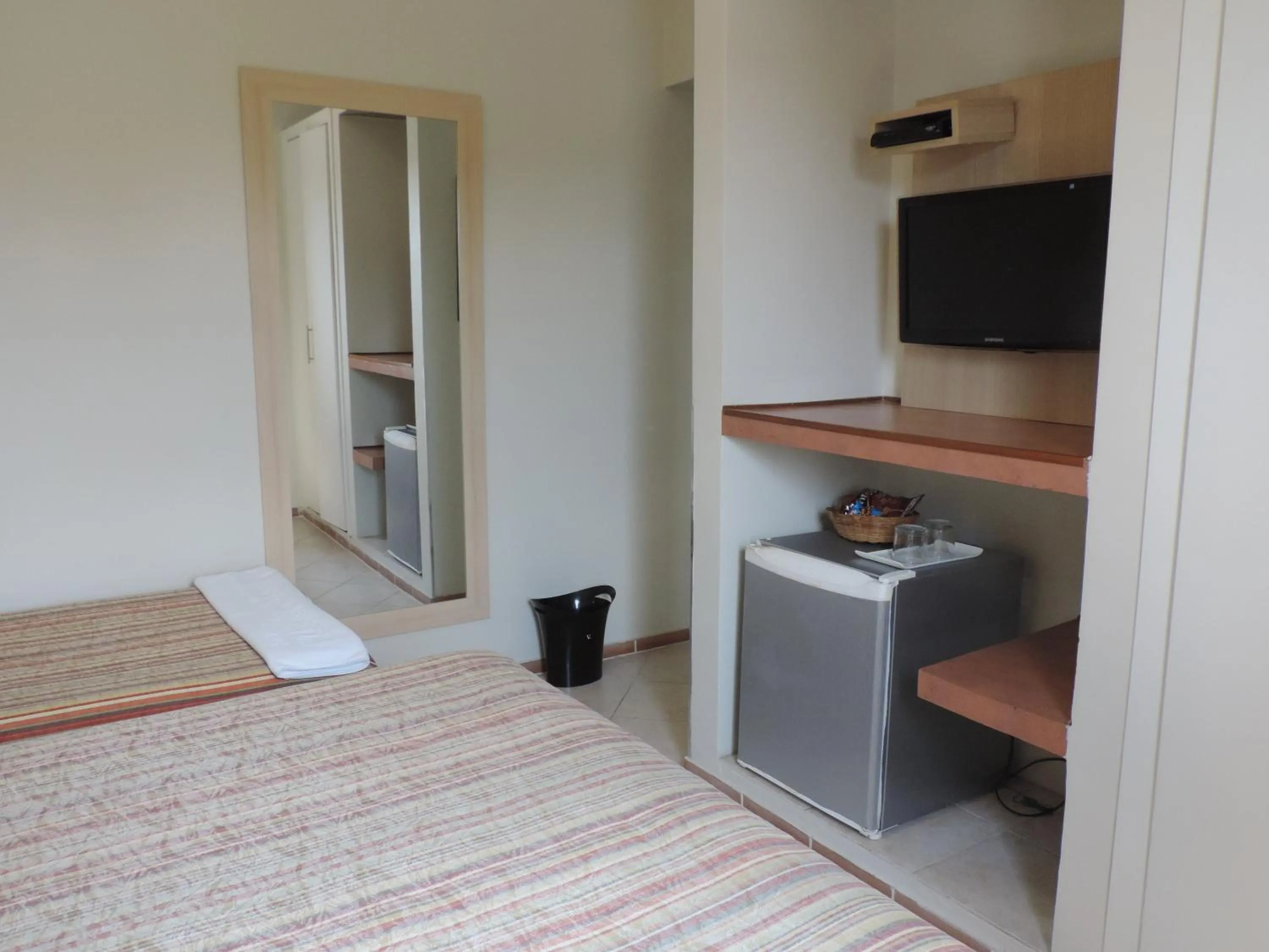 Bed in Hotel Costa Balena-Piscina Aquecida Coberta