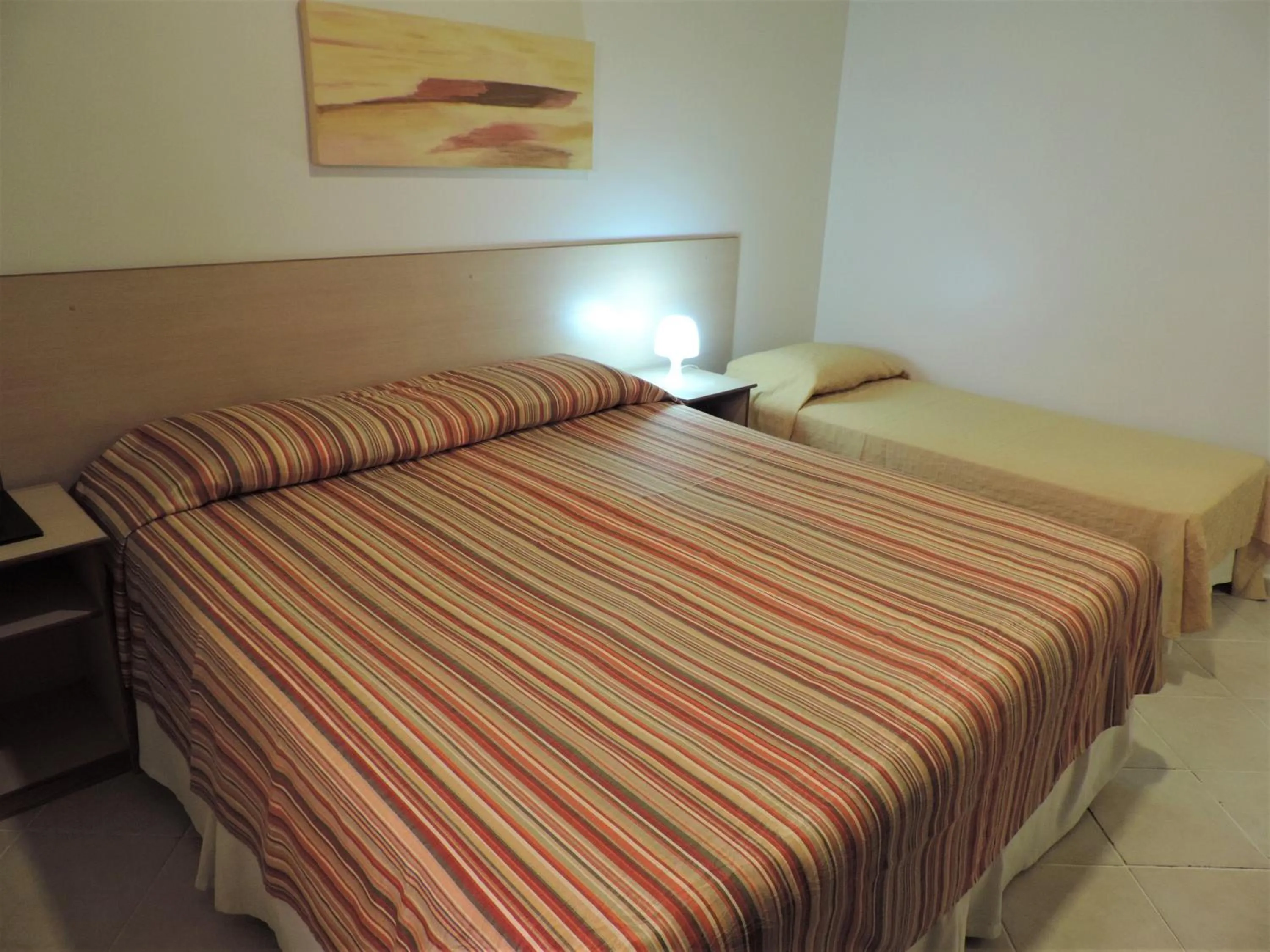 Bed in Hotel Costa Balena-Piscina Aquecida Coberta