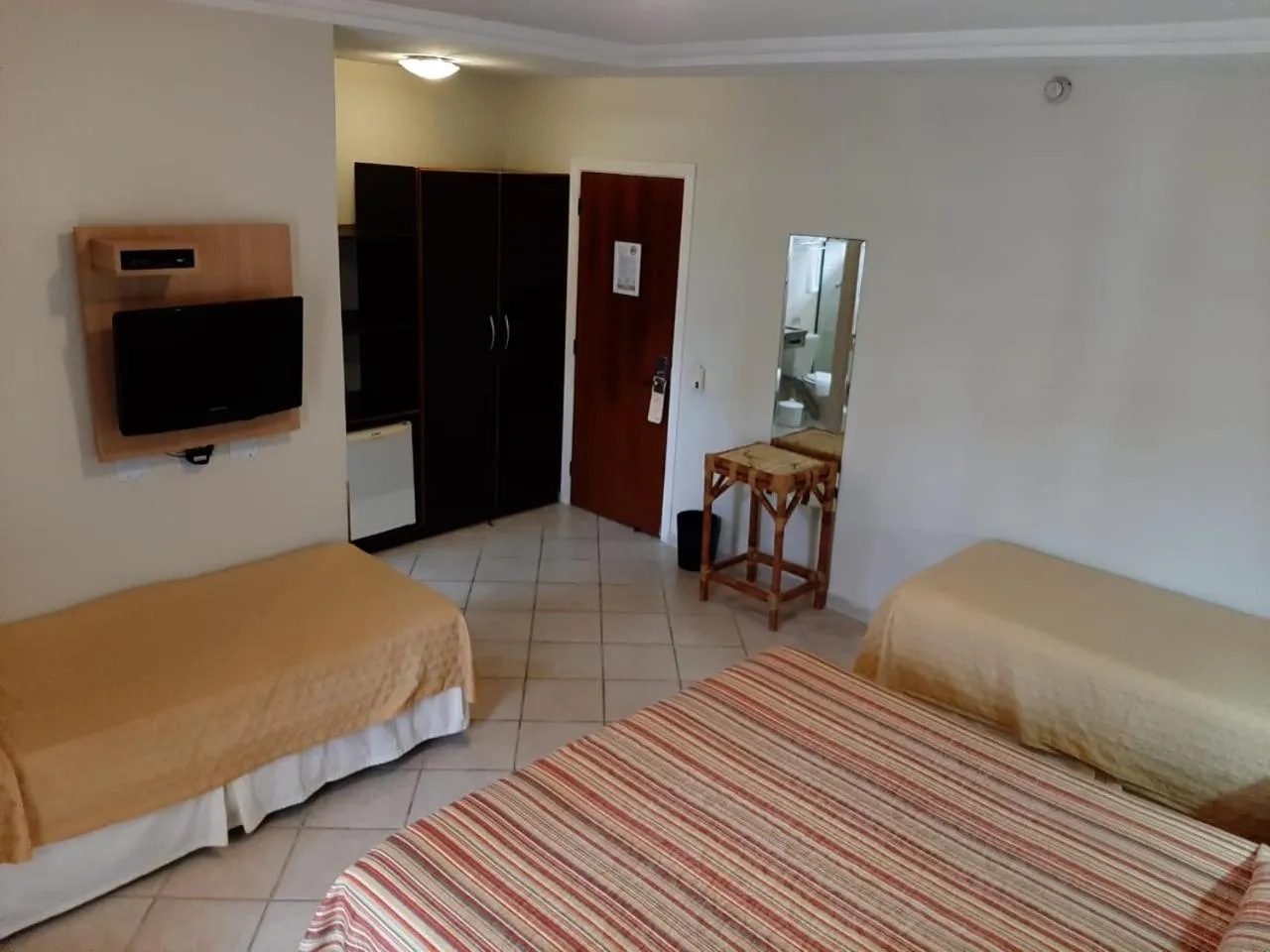 Bed in Hotel Costa Balena-Piscina Aquecida Coberta