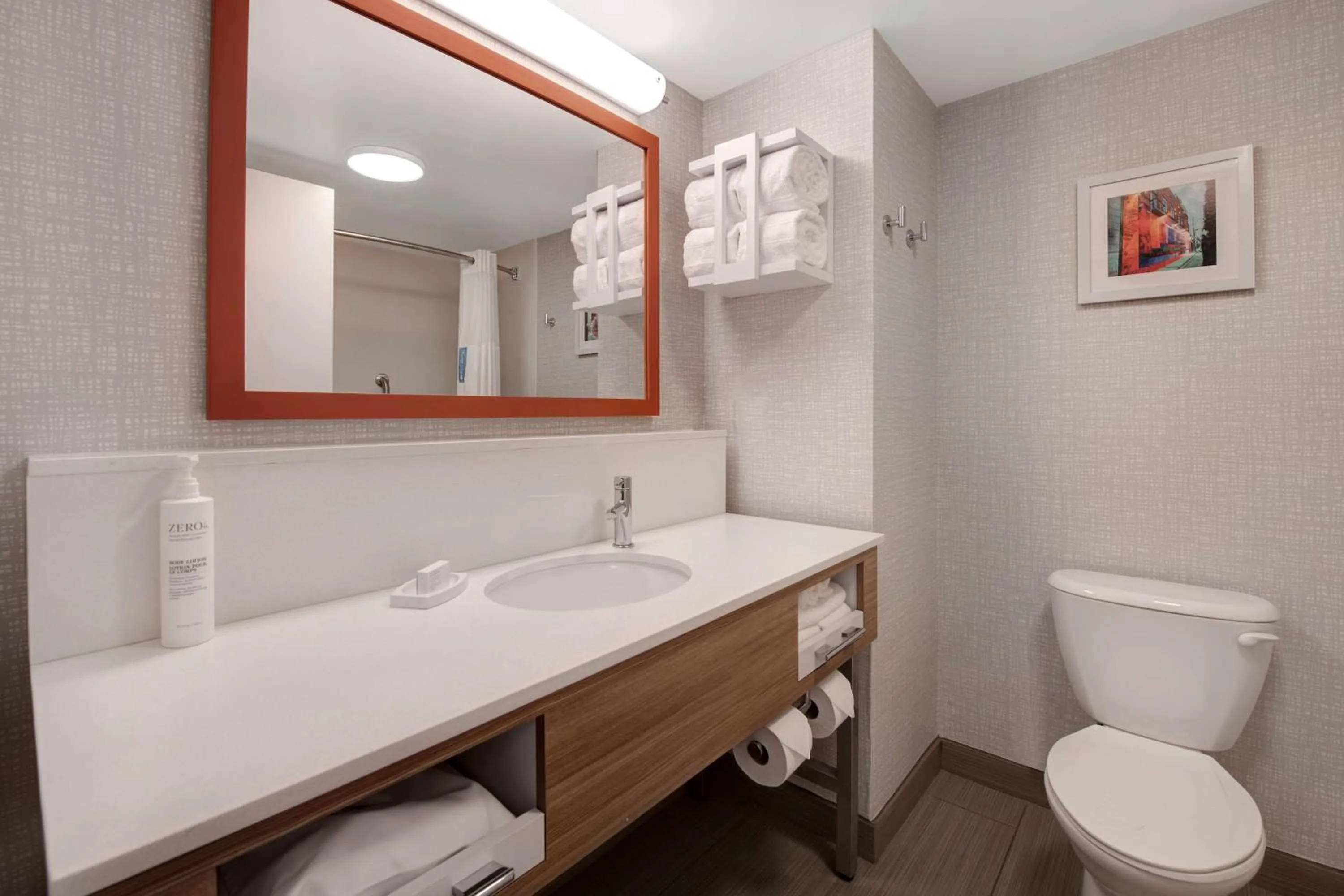 Bathroom in Hampton Inn Anderson/Alliance Business Park