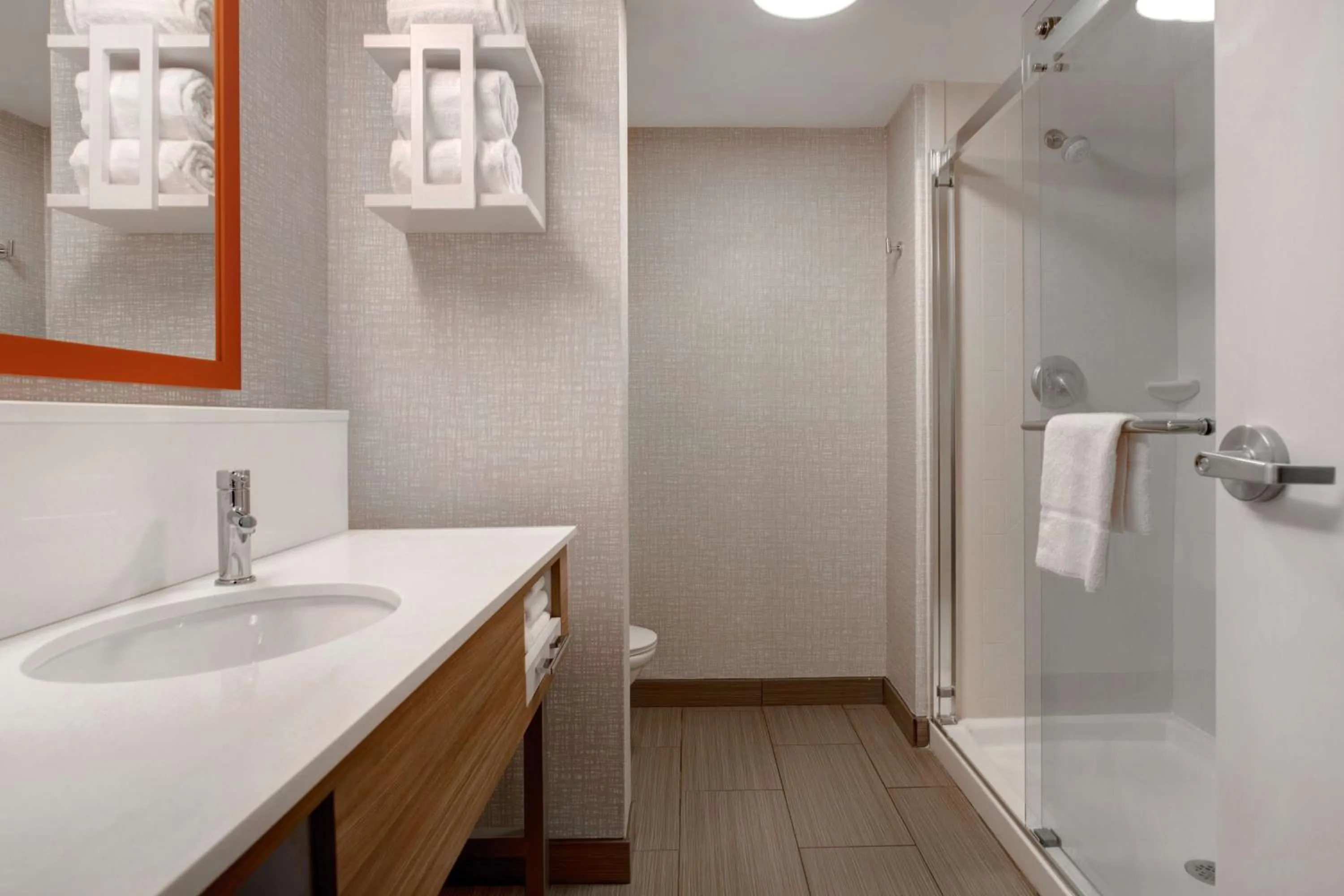 Bathroom in Hampton Inn Anderson/Alliance Business Park