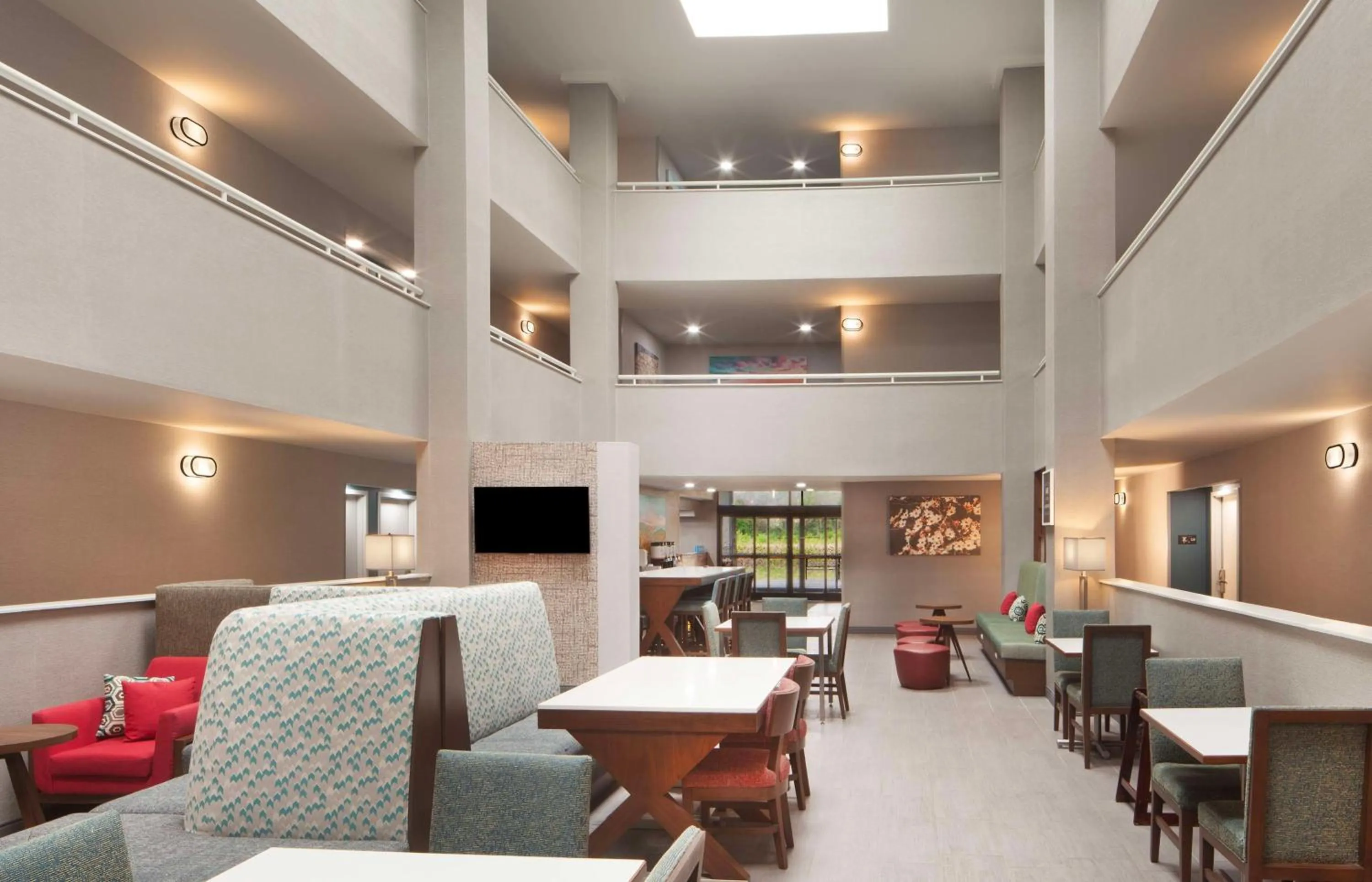 Lobby or reception in Hampton Inn Athens