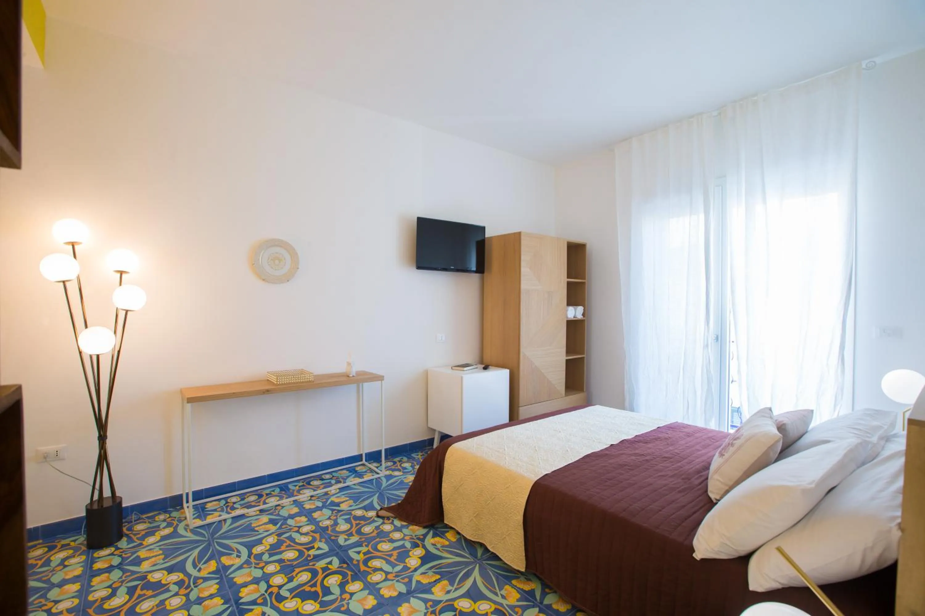 Bed in B&B Le Bateau Bleu Adults Only 12 plus