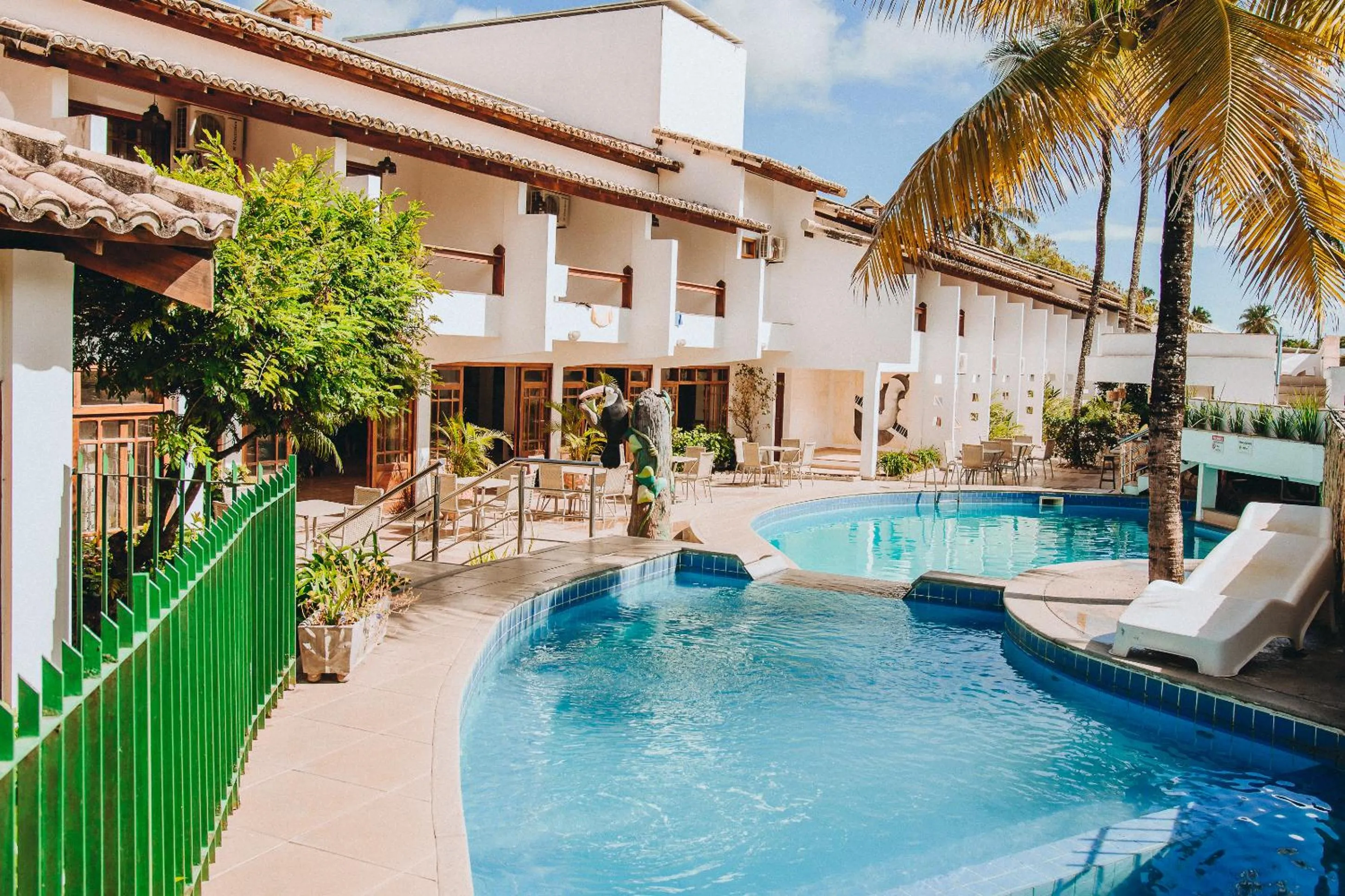 Pool view in Poty Praia Hotel