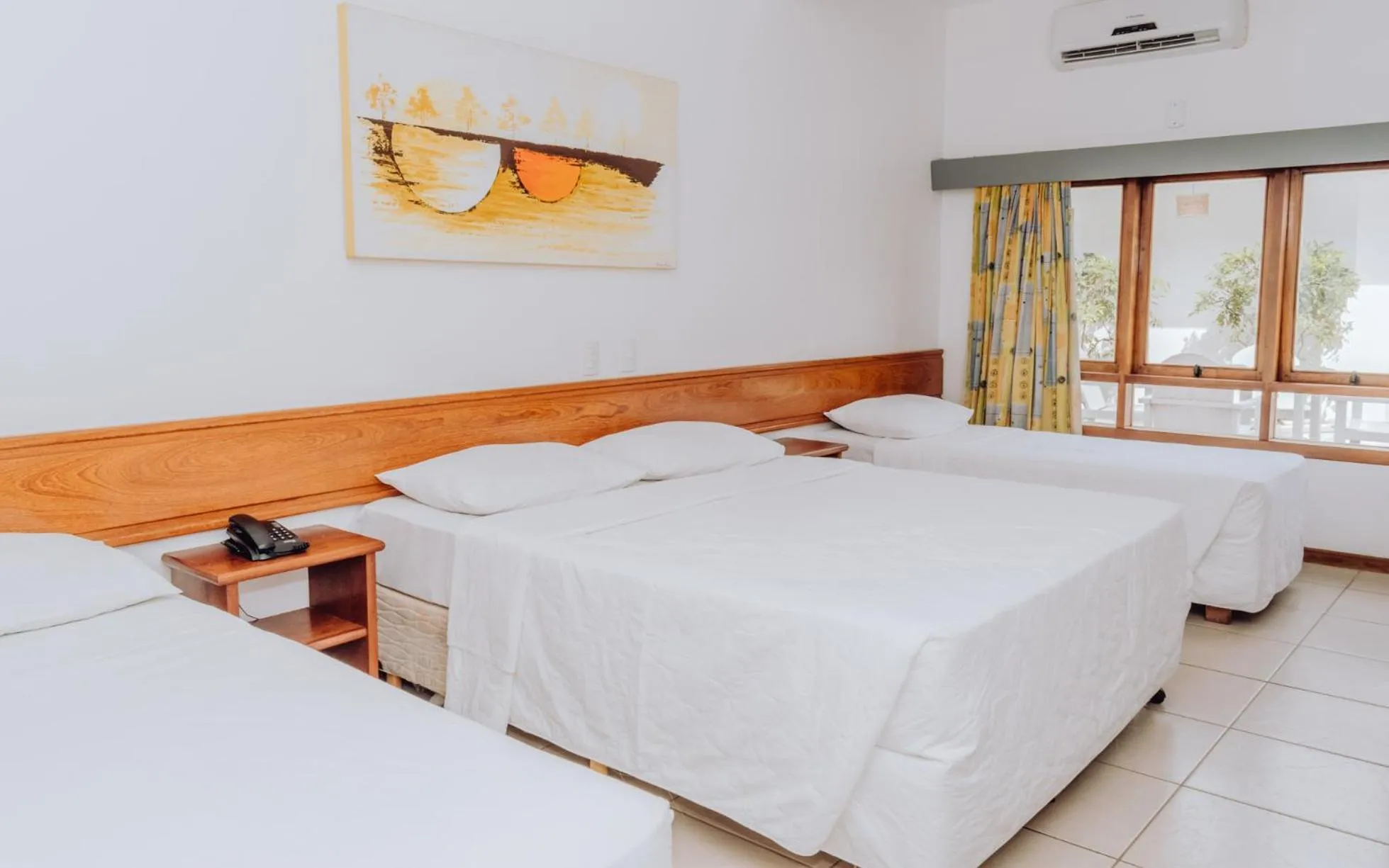 Bed in Poty Praia Hotel