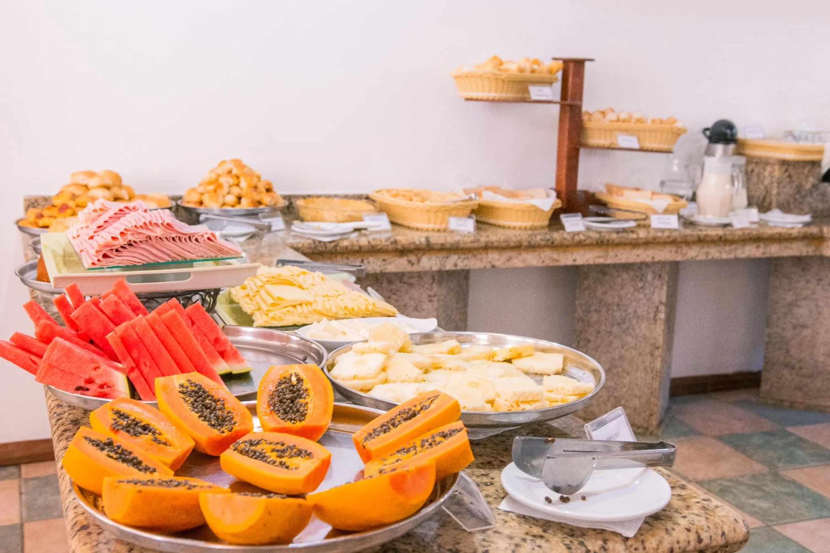 Buffet breakfast in Poty Praia Hotel