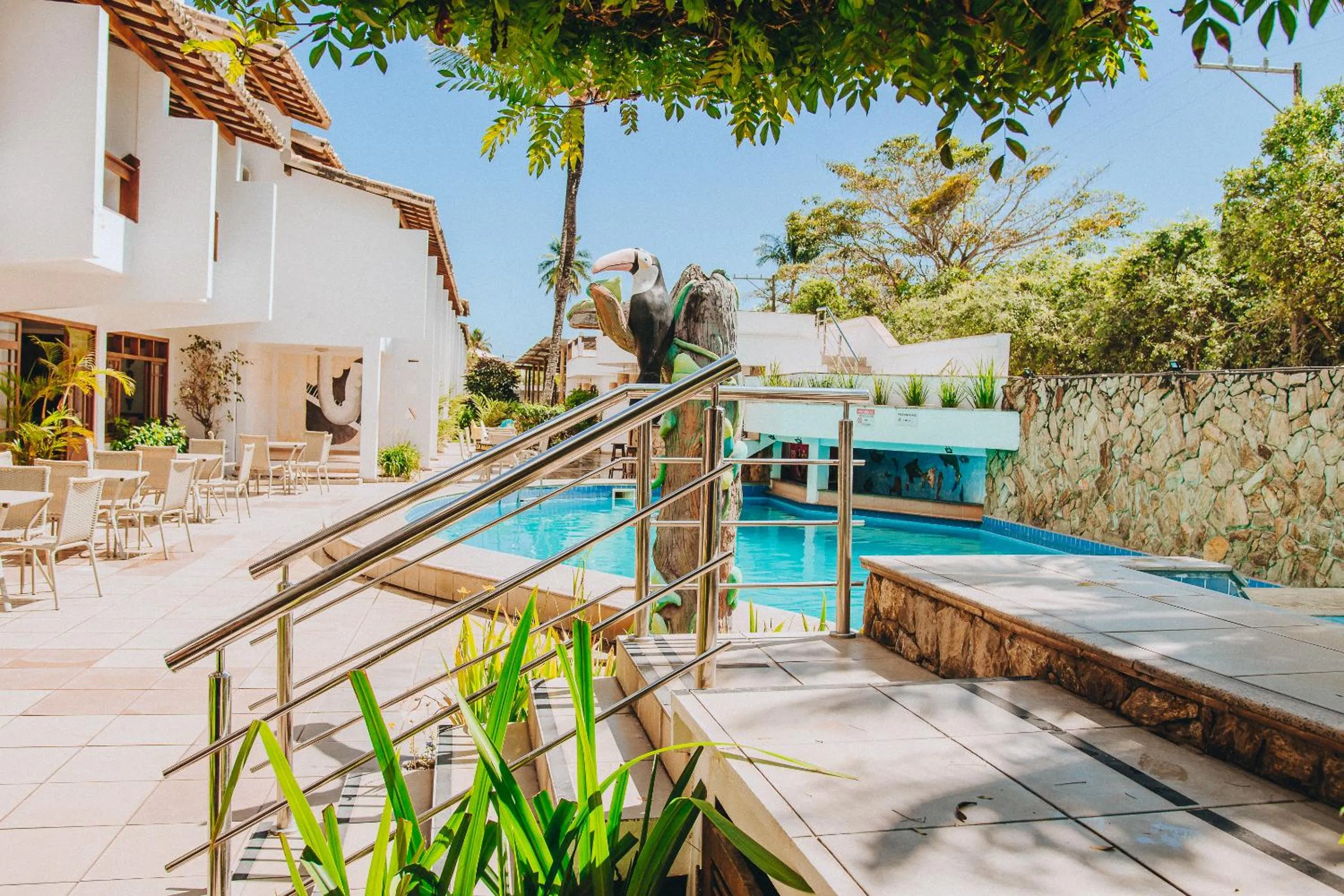 Swimming pool in Poty Praia Hotel