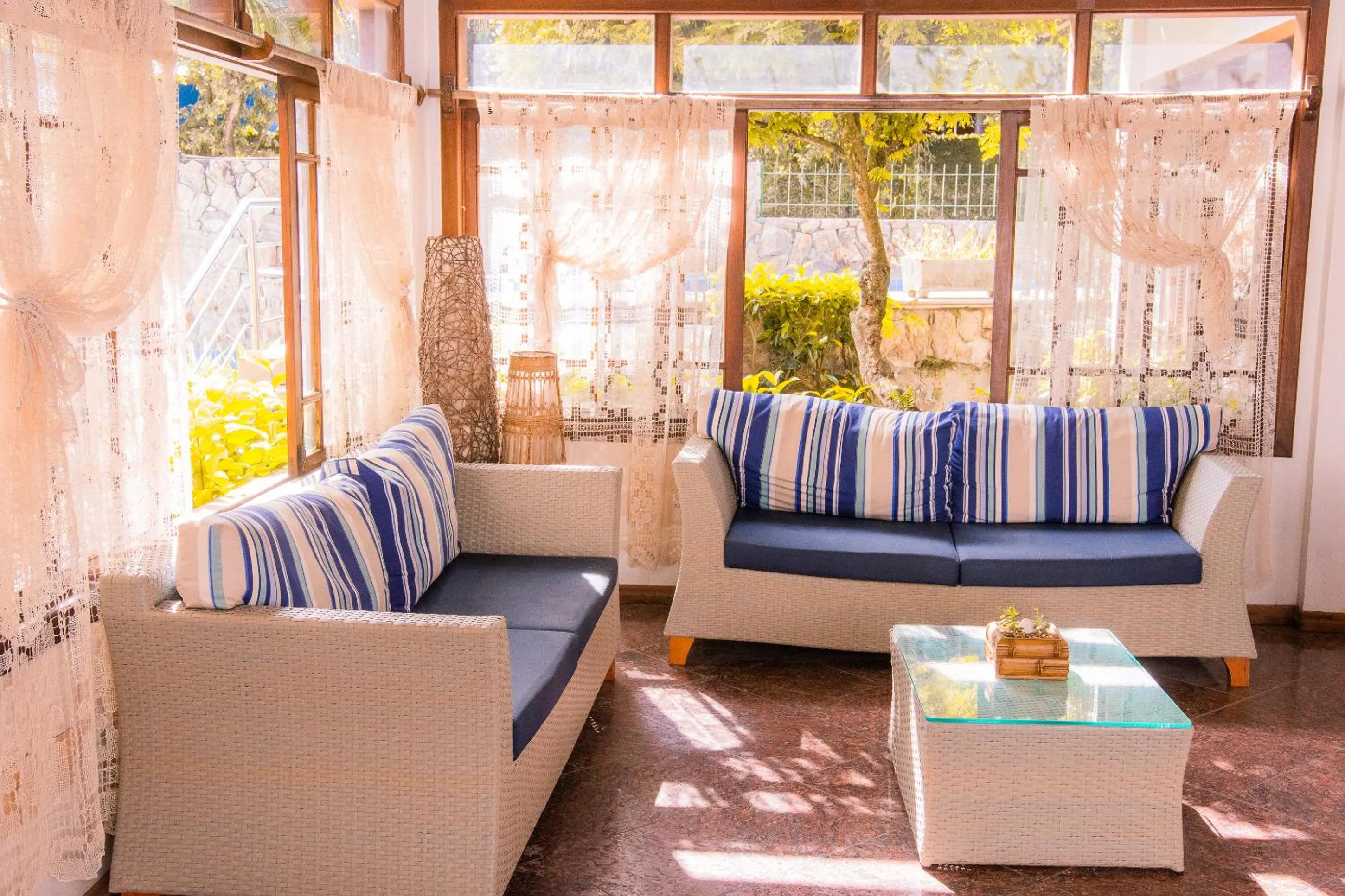 Living room in Poty Praia Hotel