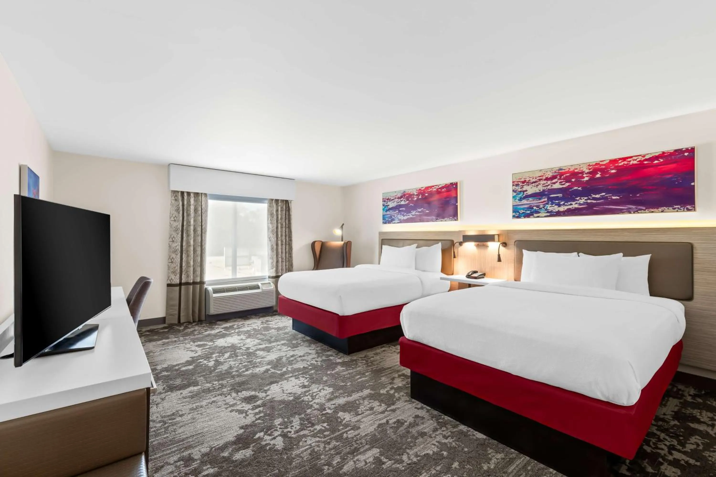 Bedroom, Bed in Hilton Garden Inn Atlanta Airport North