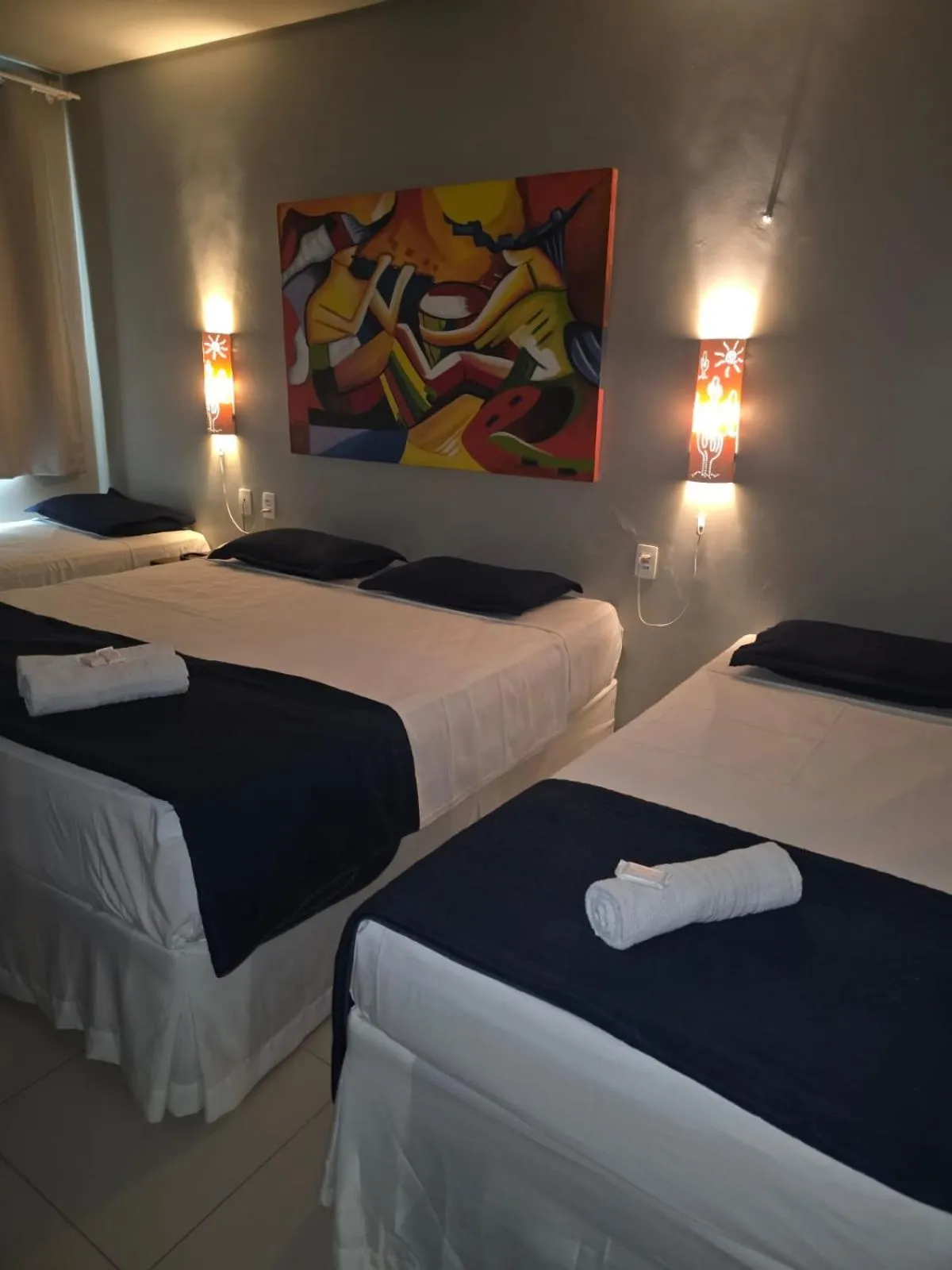 Bedroom, Bed in Hotel Encontro do Sol