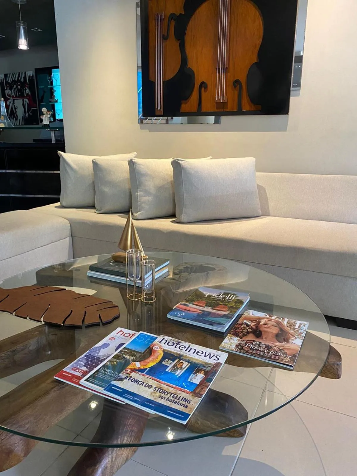 Living room in Hotel Encontro do Sol