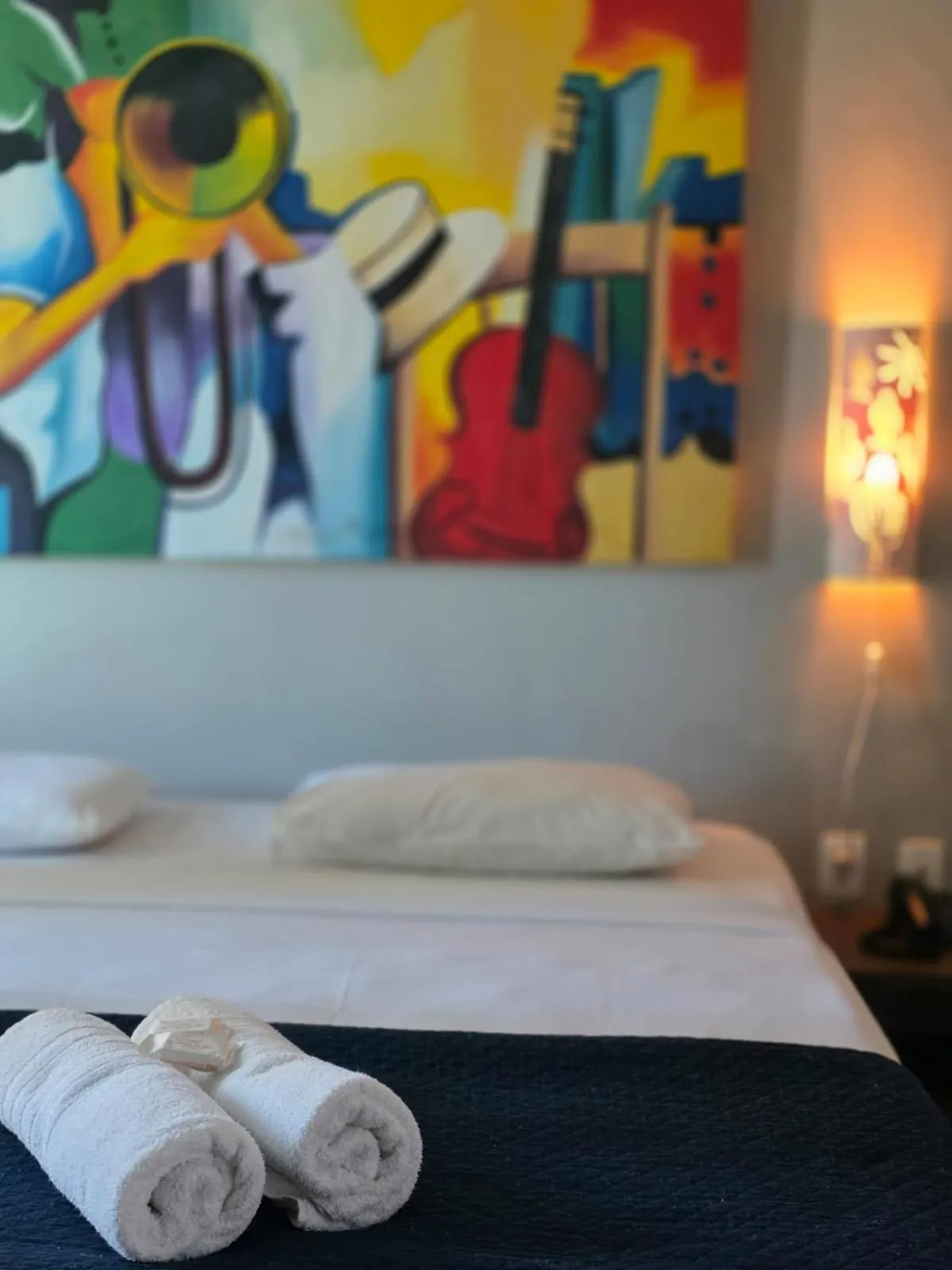 Bedroom, Bed in Hotel Encontro do Sol