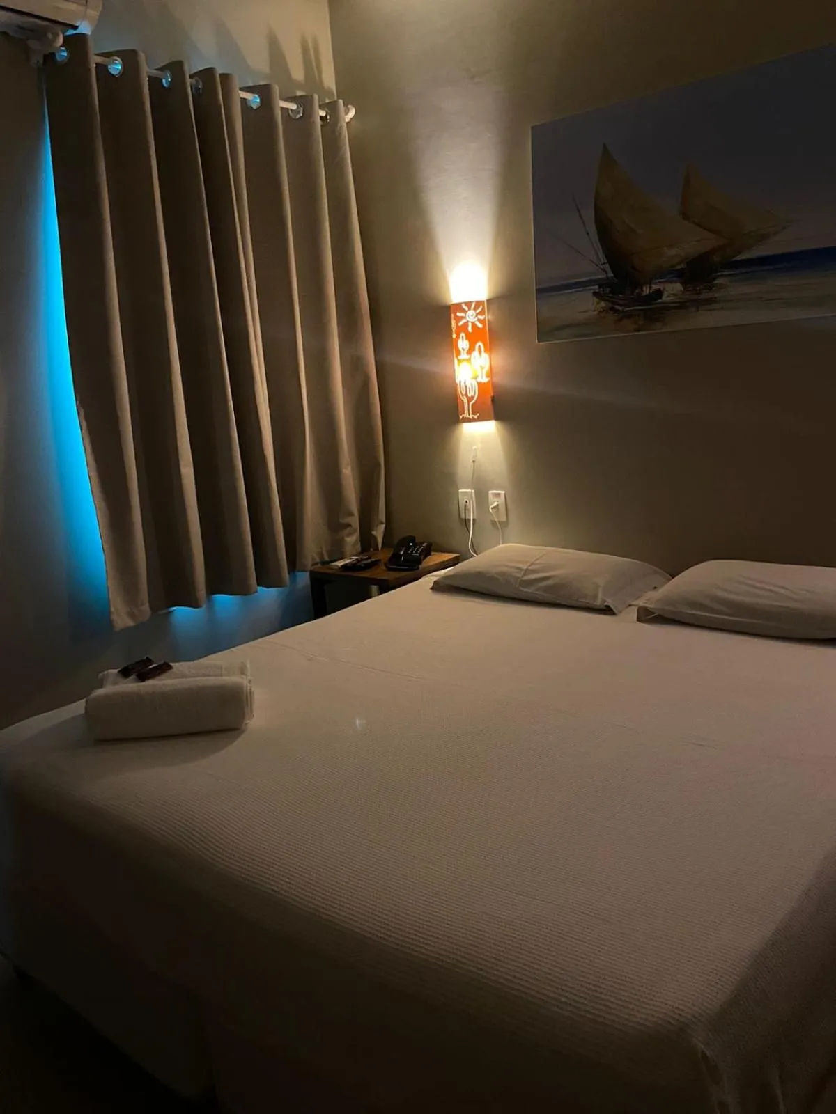 Bedroom, Bed in Hotel Encontro do Sol