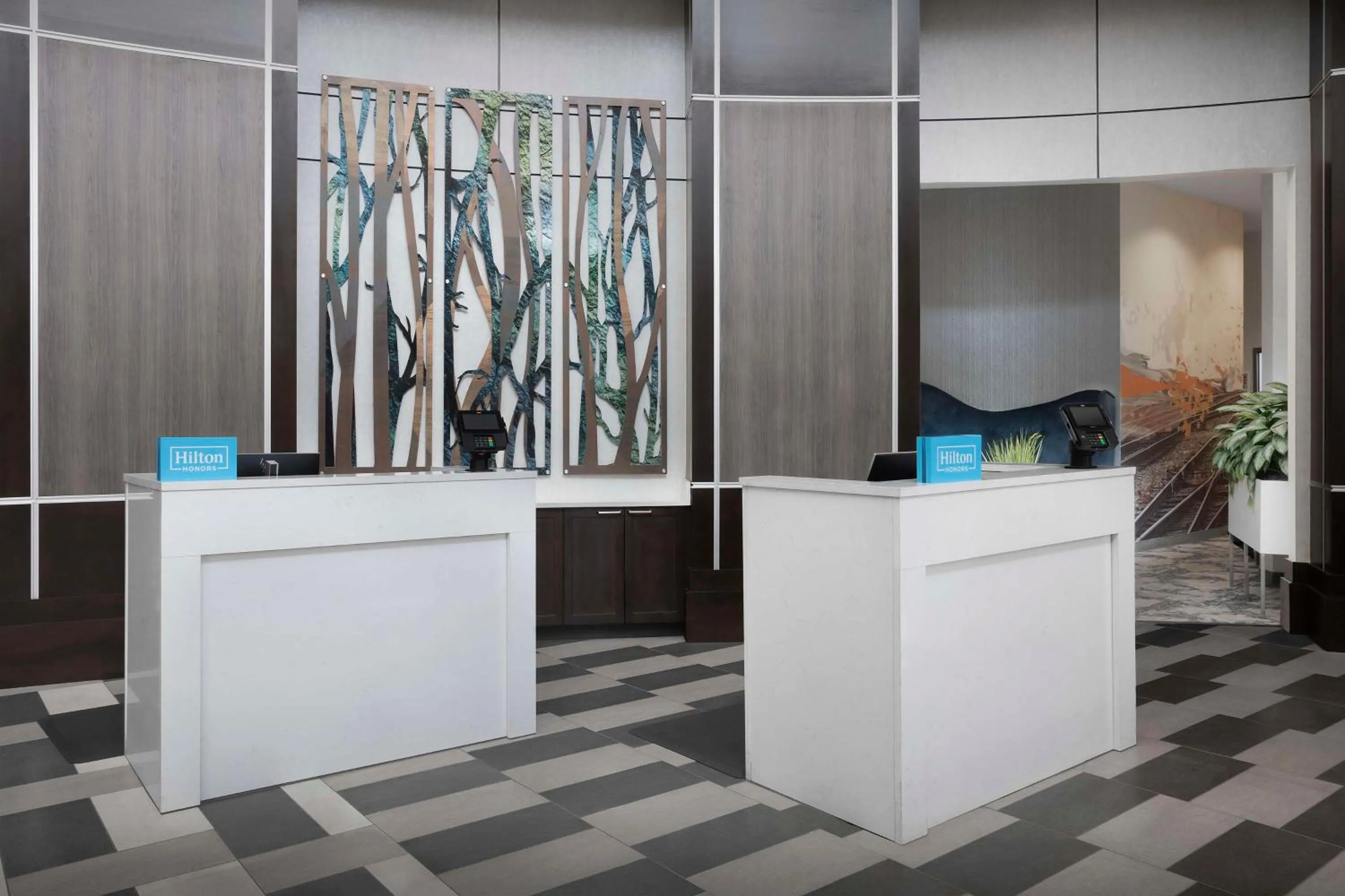 Lobby or reception in Embassy Suites Atlanta - Kennesaw Town Center