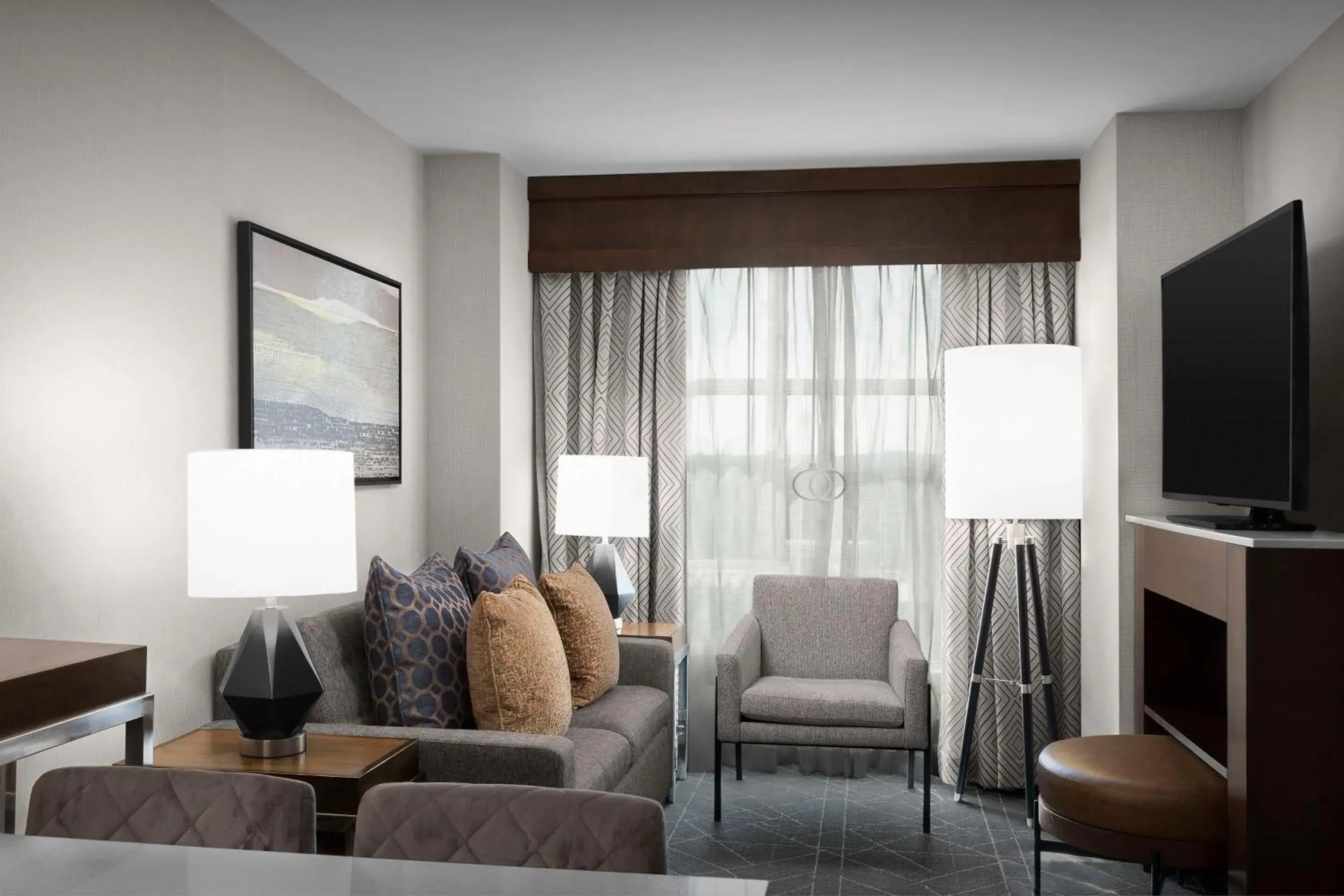 Suite with Two Queen Beds - Mobility and Hearing Access/Non-Smoking in Embassy Suites Atlanta - Kennesaw Town Center Suite with Two Queen Beds - Mobility and Hearing Access/Non-Smoking in Embassy Suites Atlanta - Kennesaw Town Center