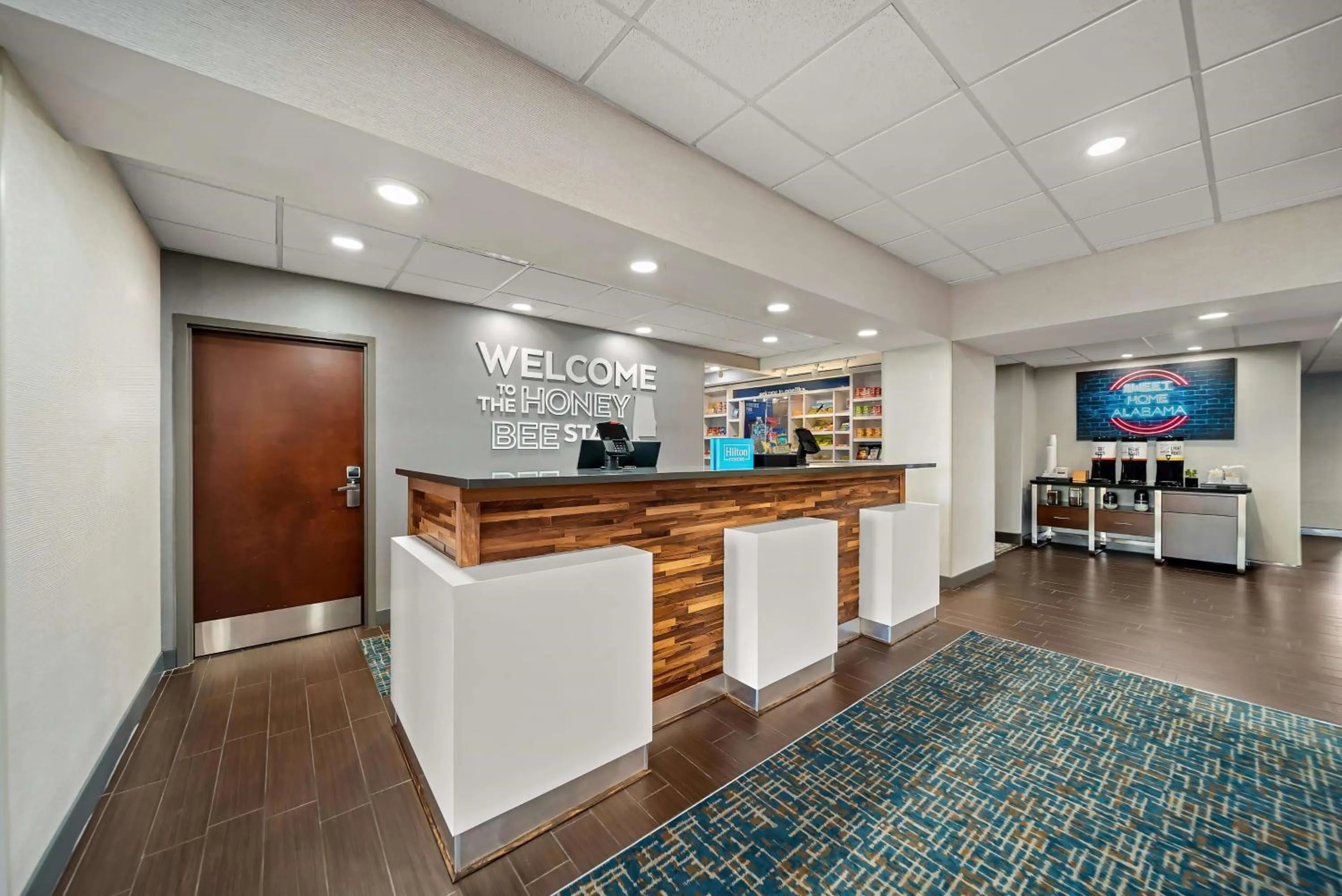 Lobby or reception in Hampton Inn & Suites Opelika-I-85 Auburn Area