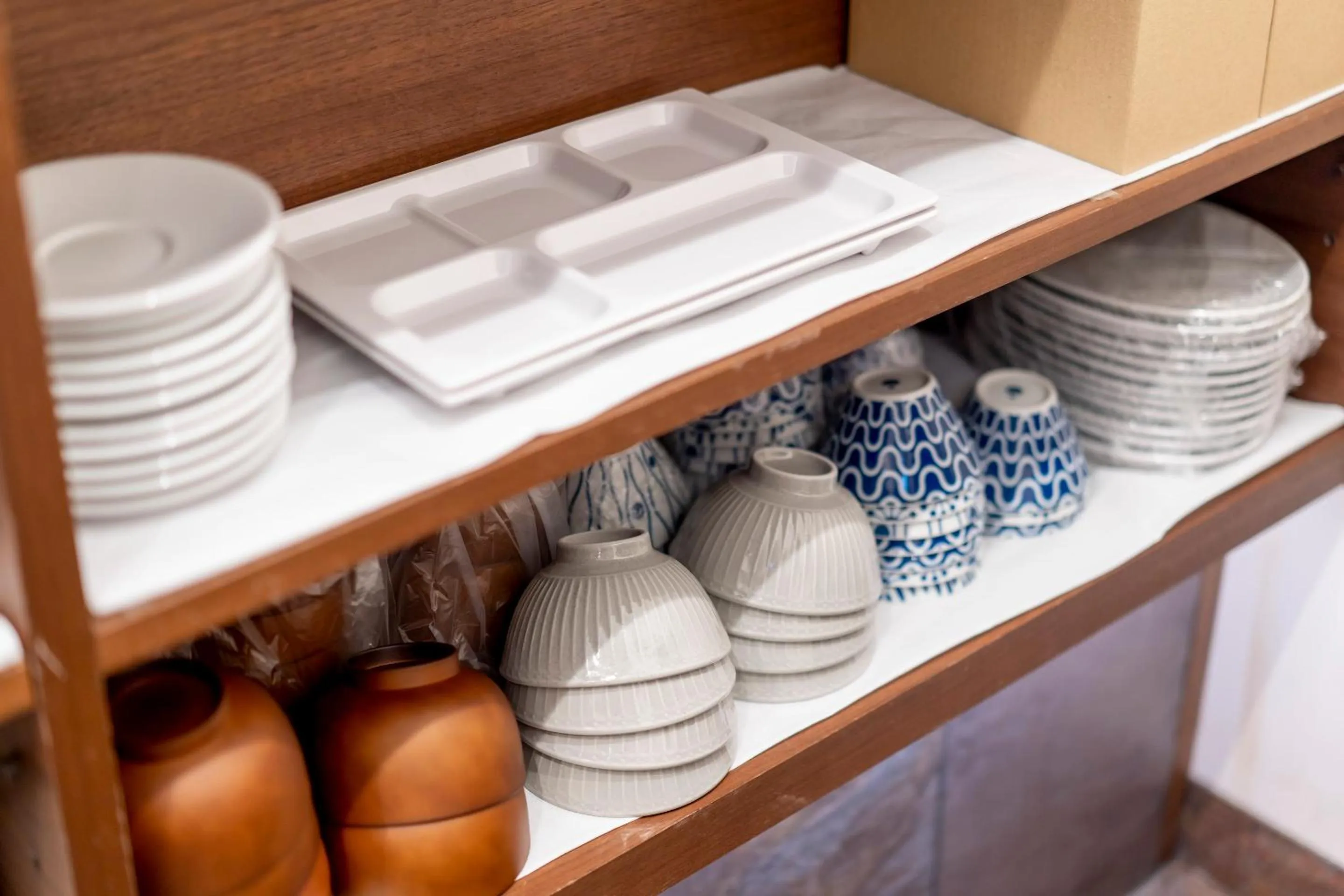 Communal kitchen in RESI STAY Jisco Hotel Kyoto Goshonishi