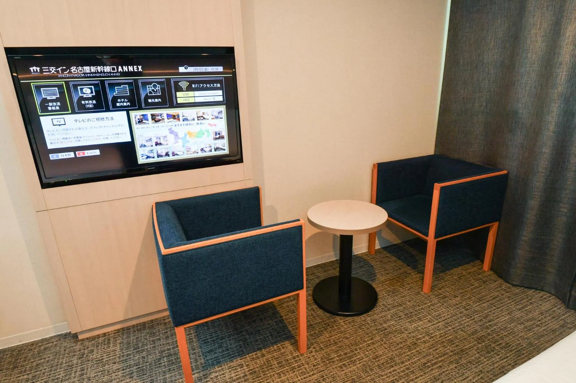 Photo of the whole room in Sanco Inn Nagoya Shinkansen-guchi Annex