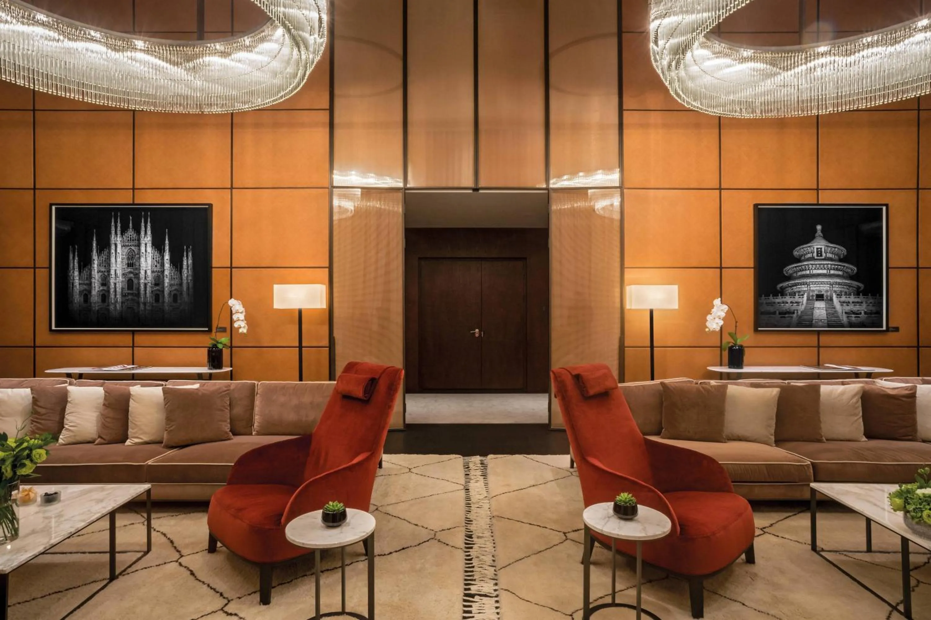 Living room in Bvlgari Hotel Beijing