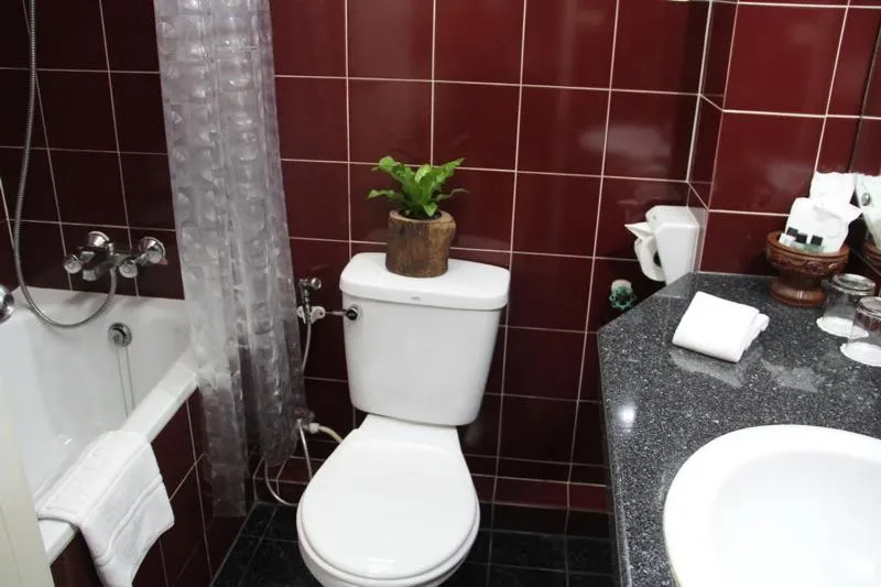 Bathroom in B.S. Court Hotel Sathorn