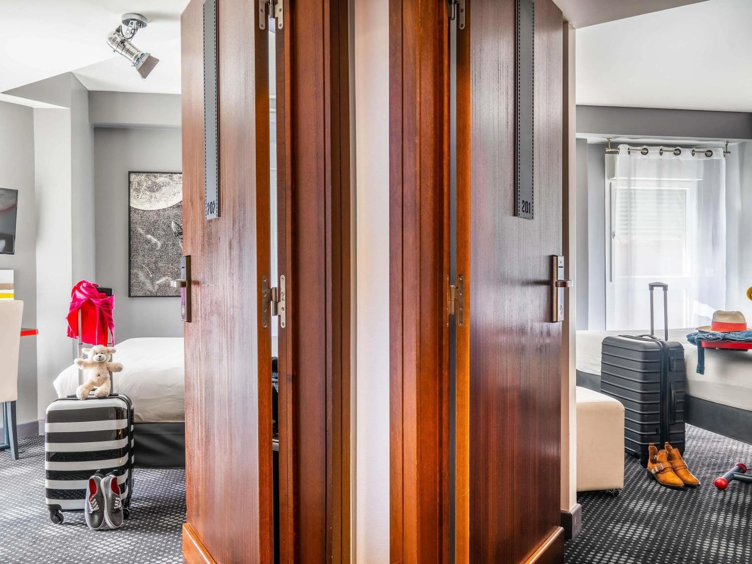 Bedroom, Bed in ibis Styles Paris Mairie de Montreuil