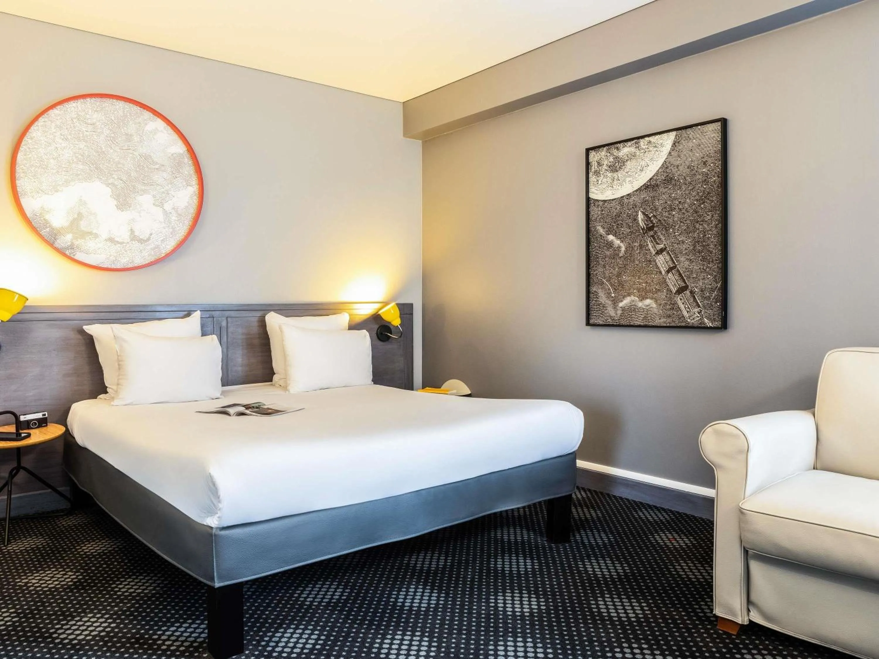 Bedroom, Bed in ibis Styles Paris Mairie de Montreuil