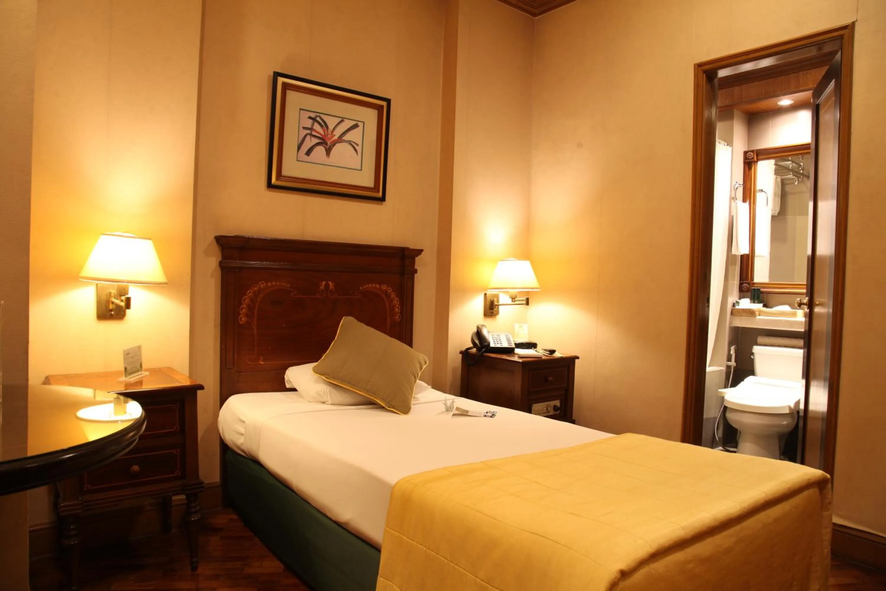 Bed in Herald Suites