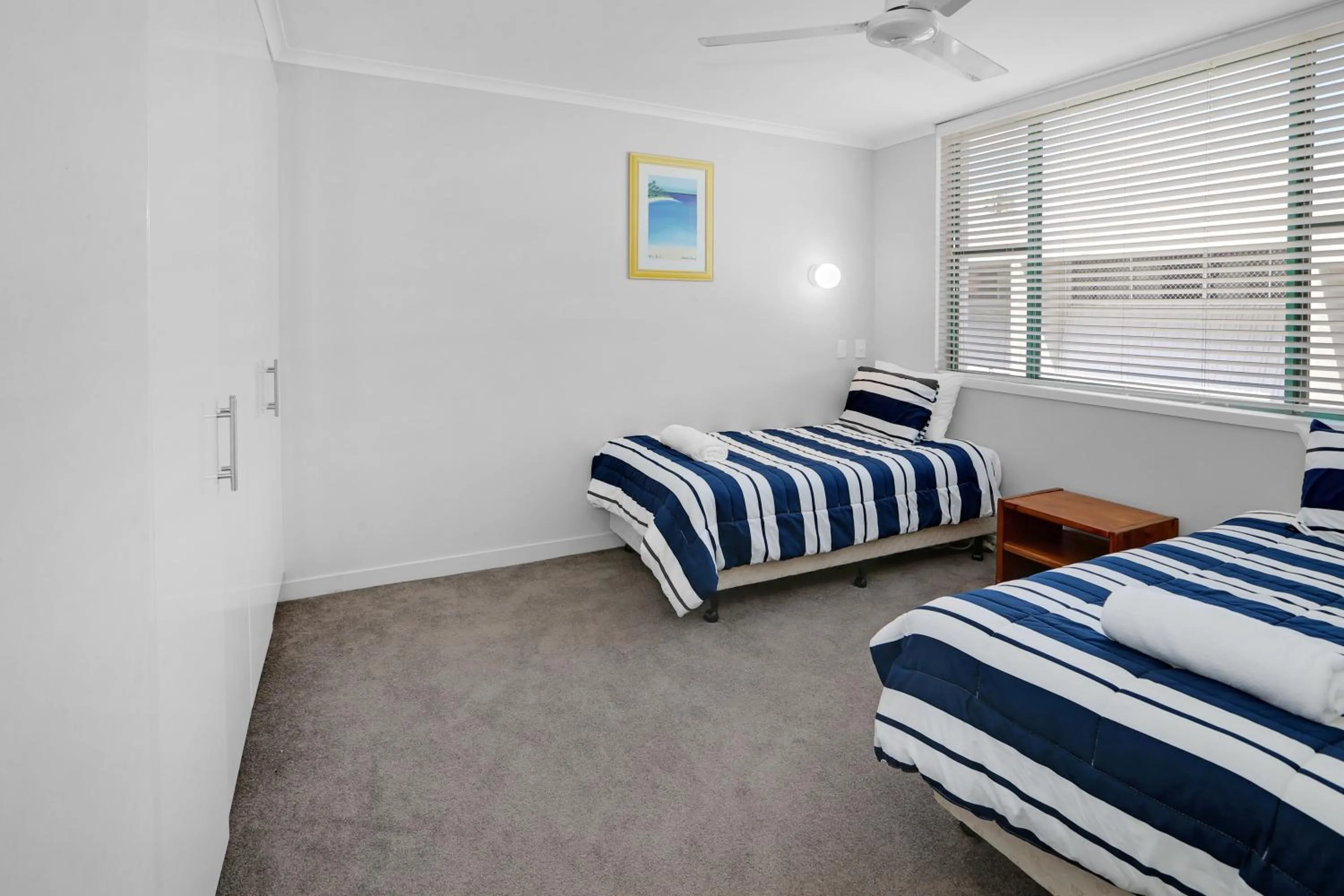 Bedroom, Bed in Headland Gardens Holiday Apartments