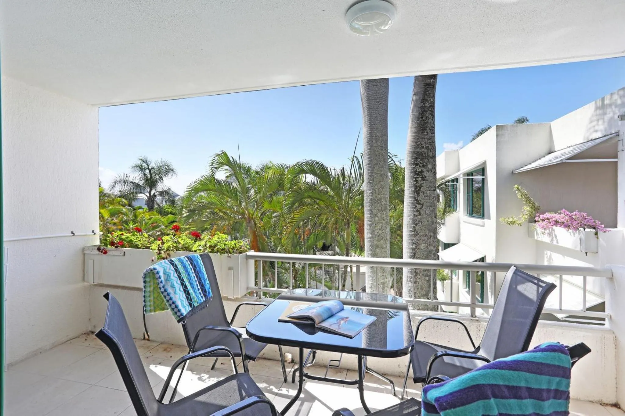 Balcony/Terrace in Headland Gardens Holiday Apartments