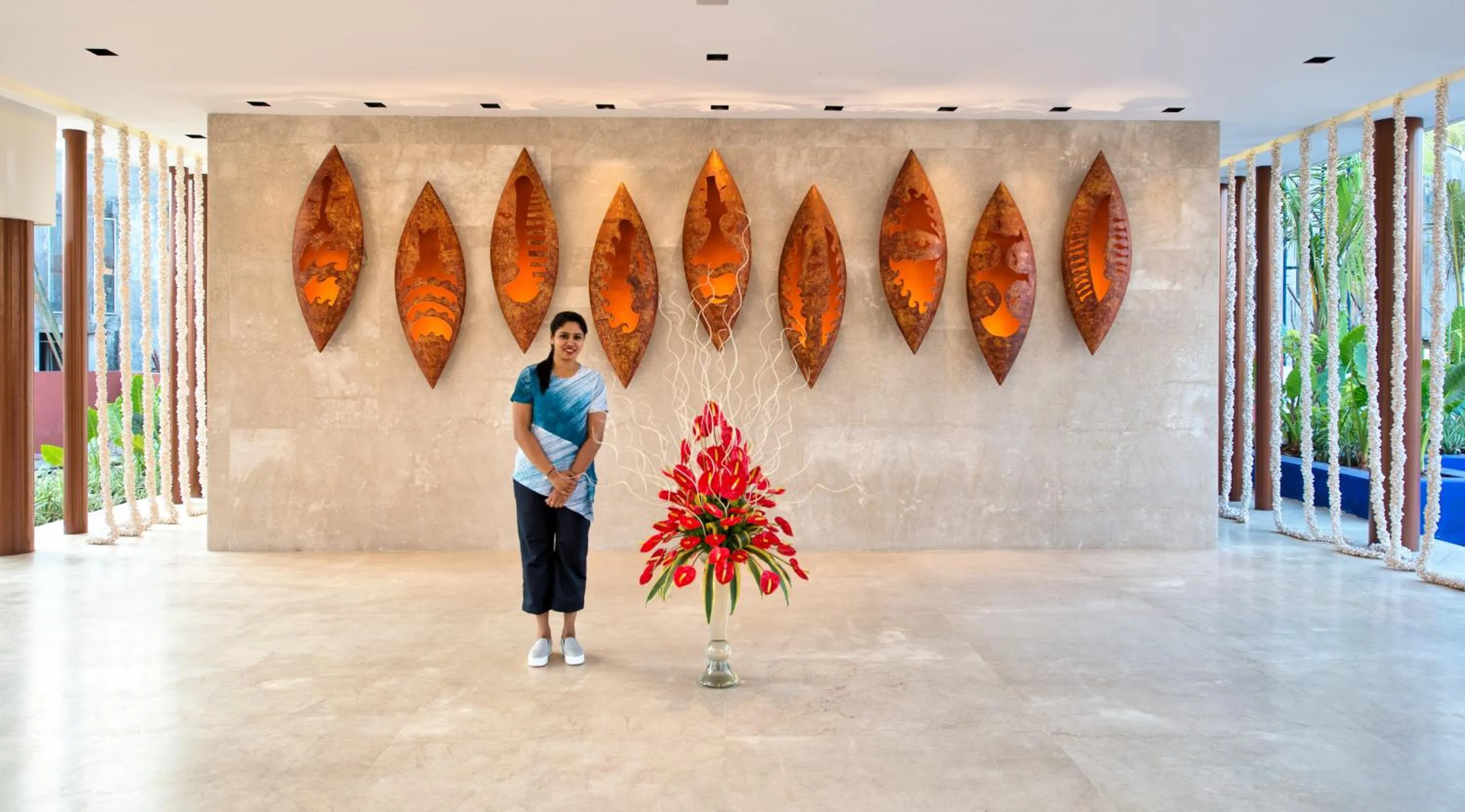 Facade/entrance in Azaya Beach Resort Goa