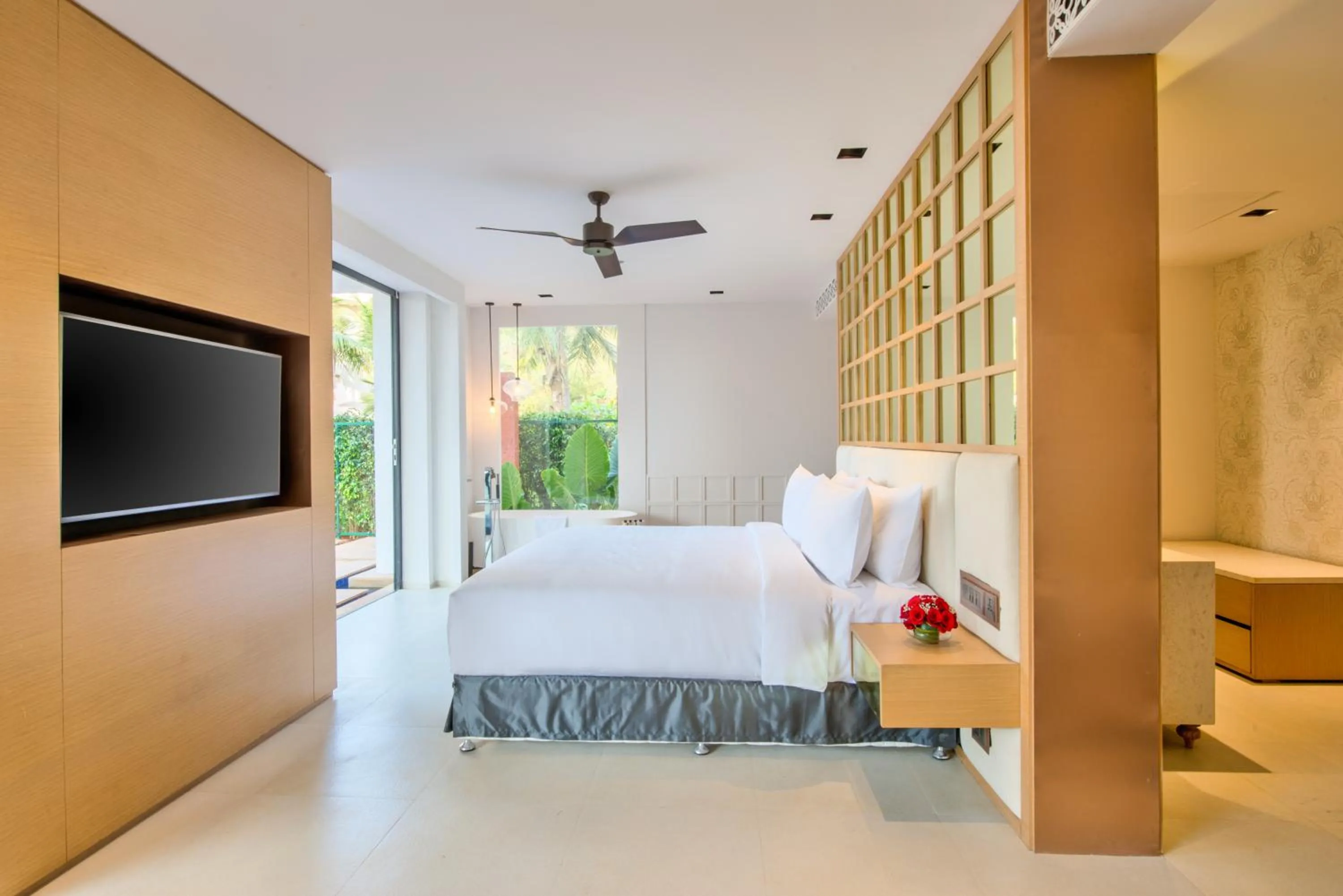 Bedroom, Bed in Azaya Beach Resort Goa