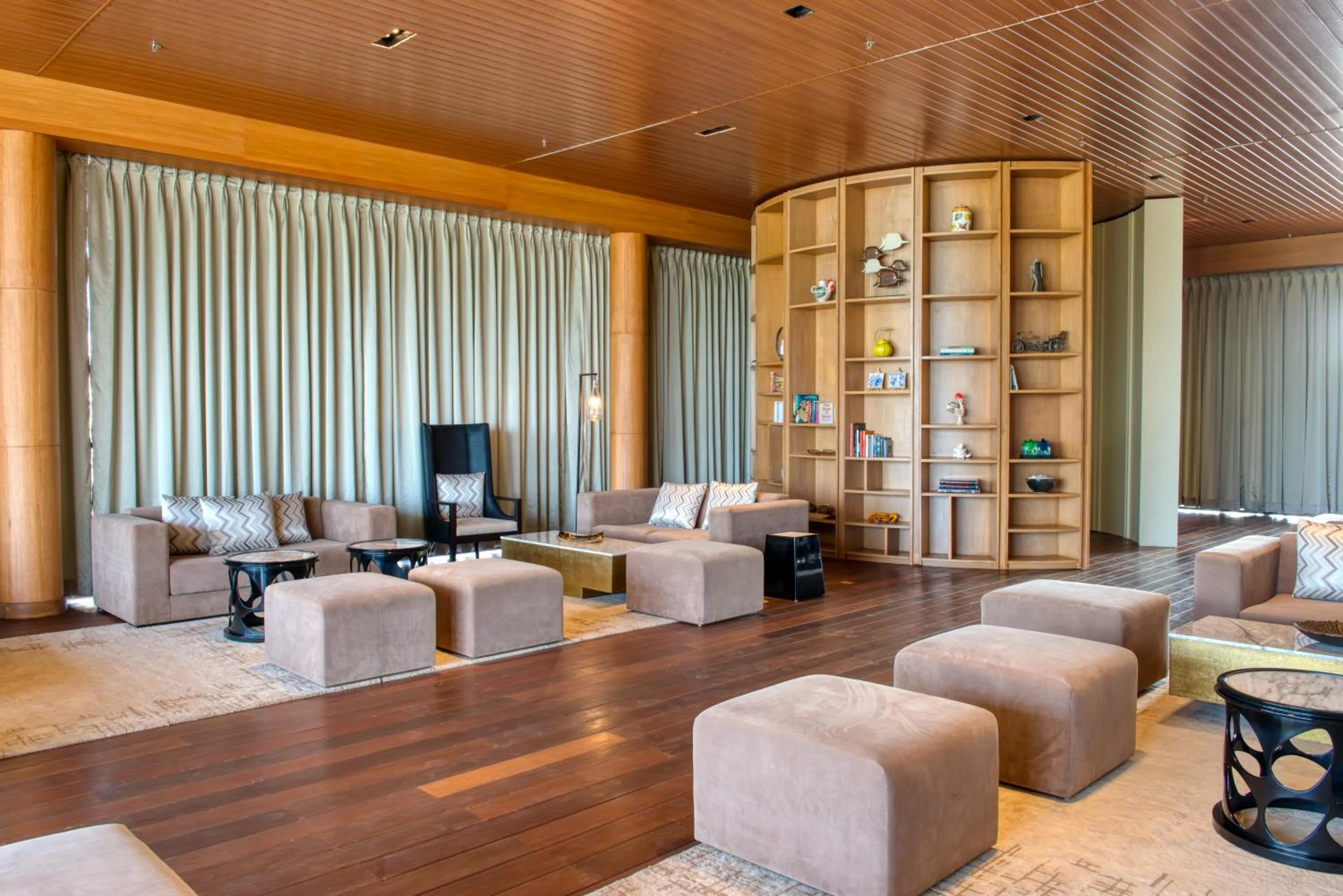 Library in Azaya Beach Resort Goa