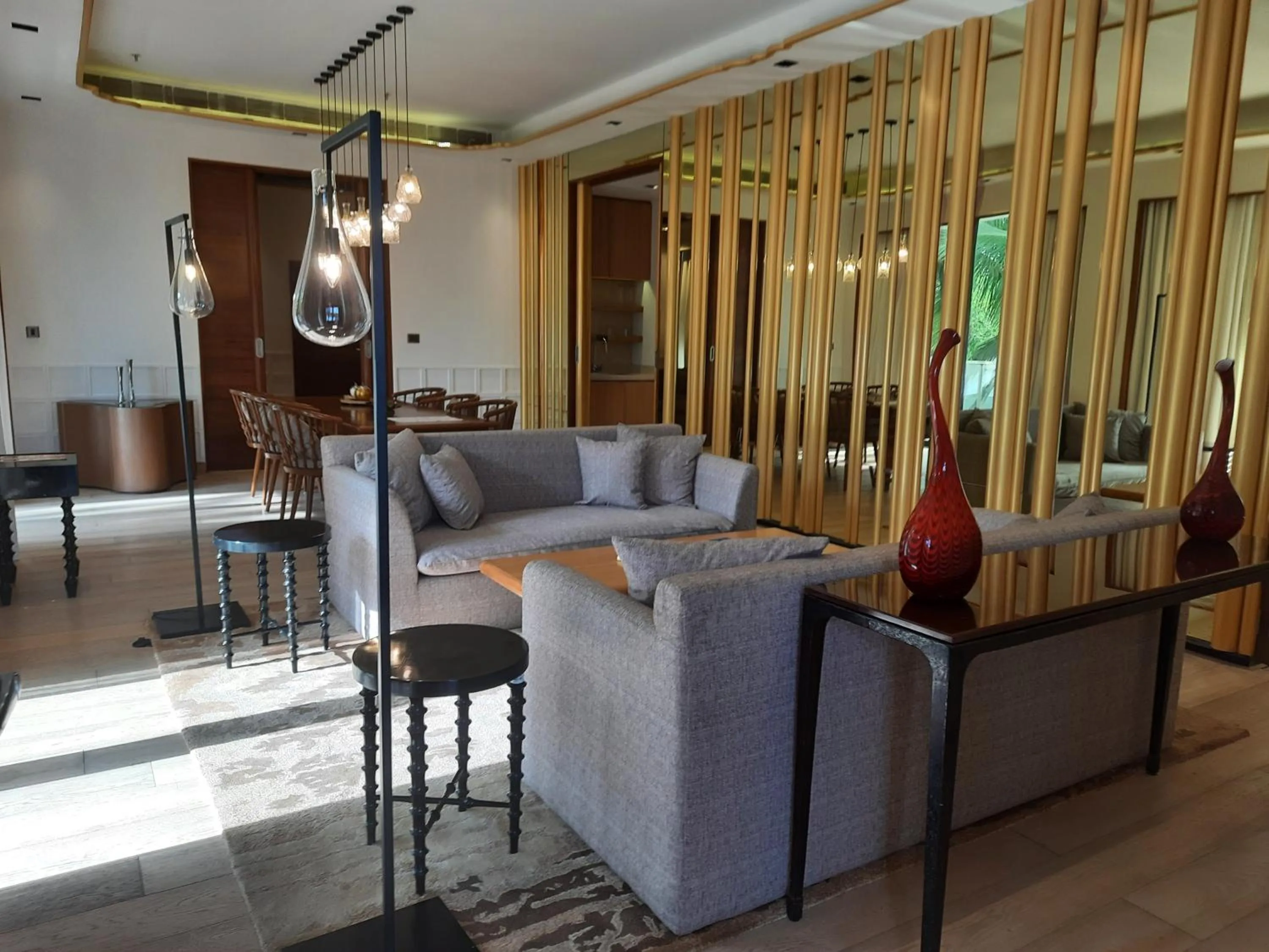 Living room in Azaya Beach Resort Goa