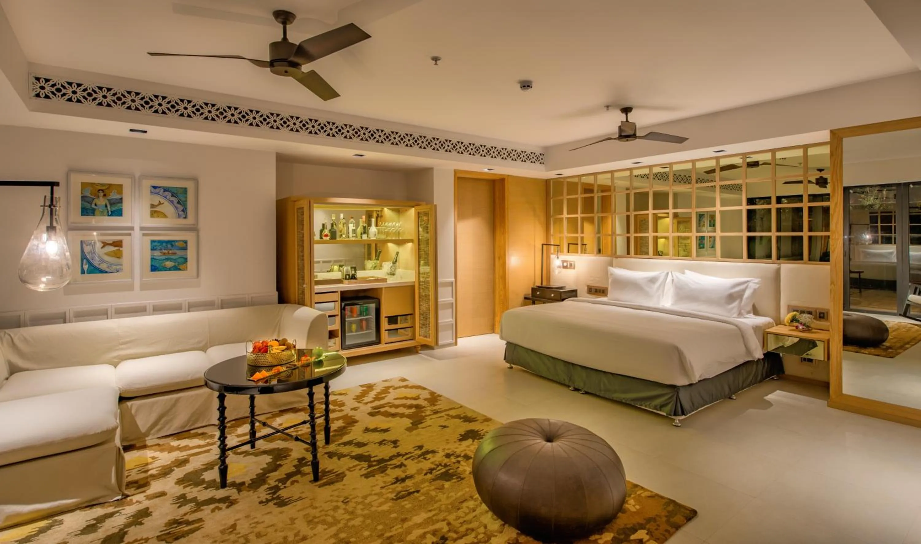 Photo of the whole room, Bed in Azaya Beach Resort Goa