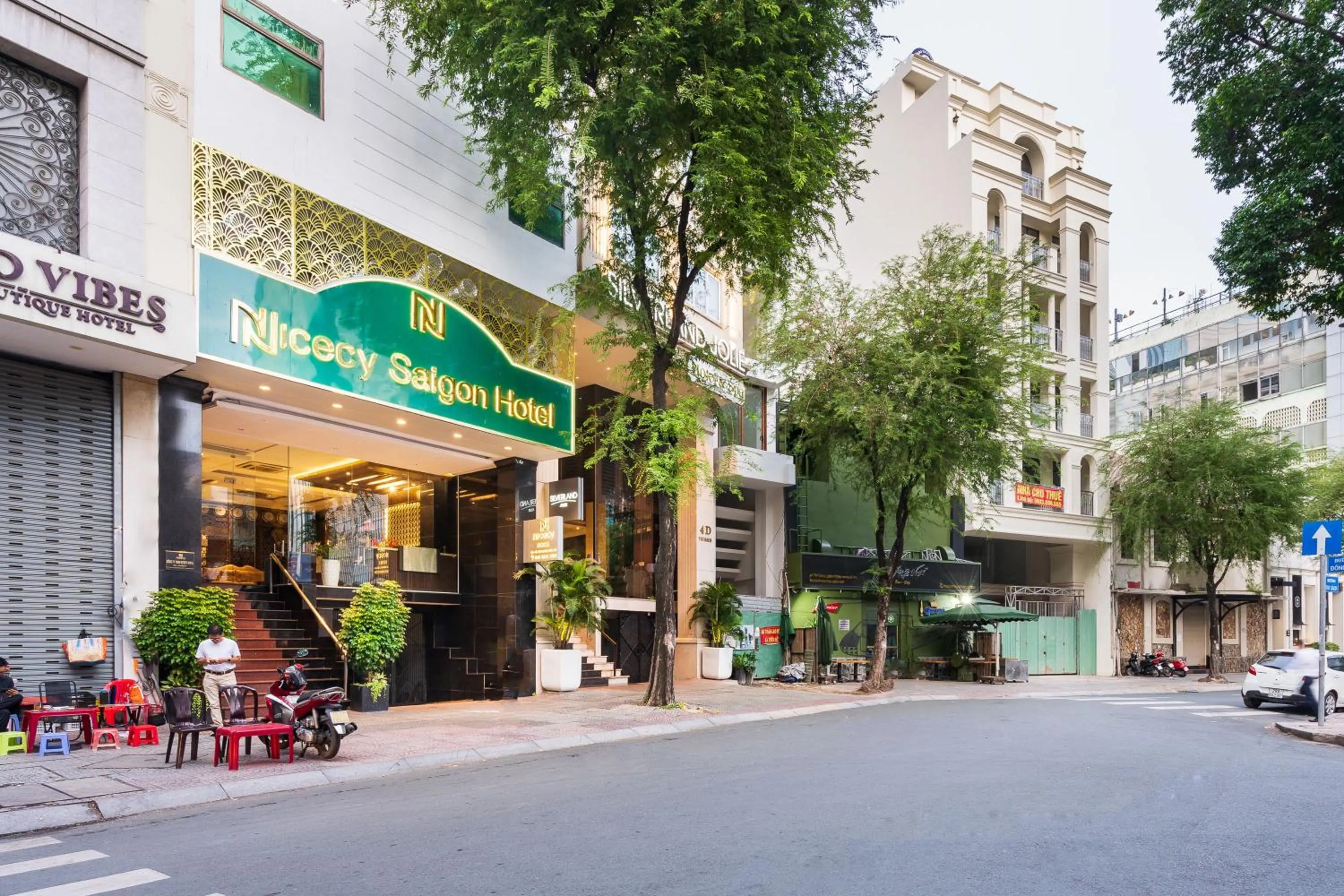 Property building in Nicecy Saigon Hotel