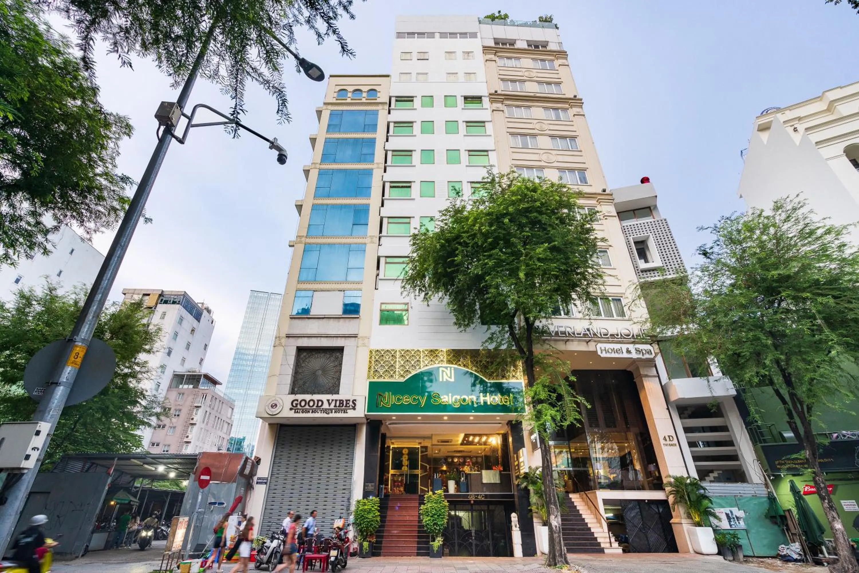 Property building in Nicecy Saigon Hotel